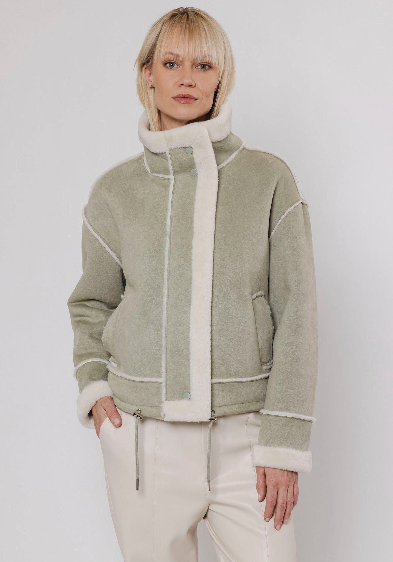 Rino & Pelle Kurzjacke mit verdecktem günstig online kaufen