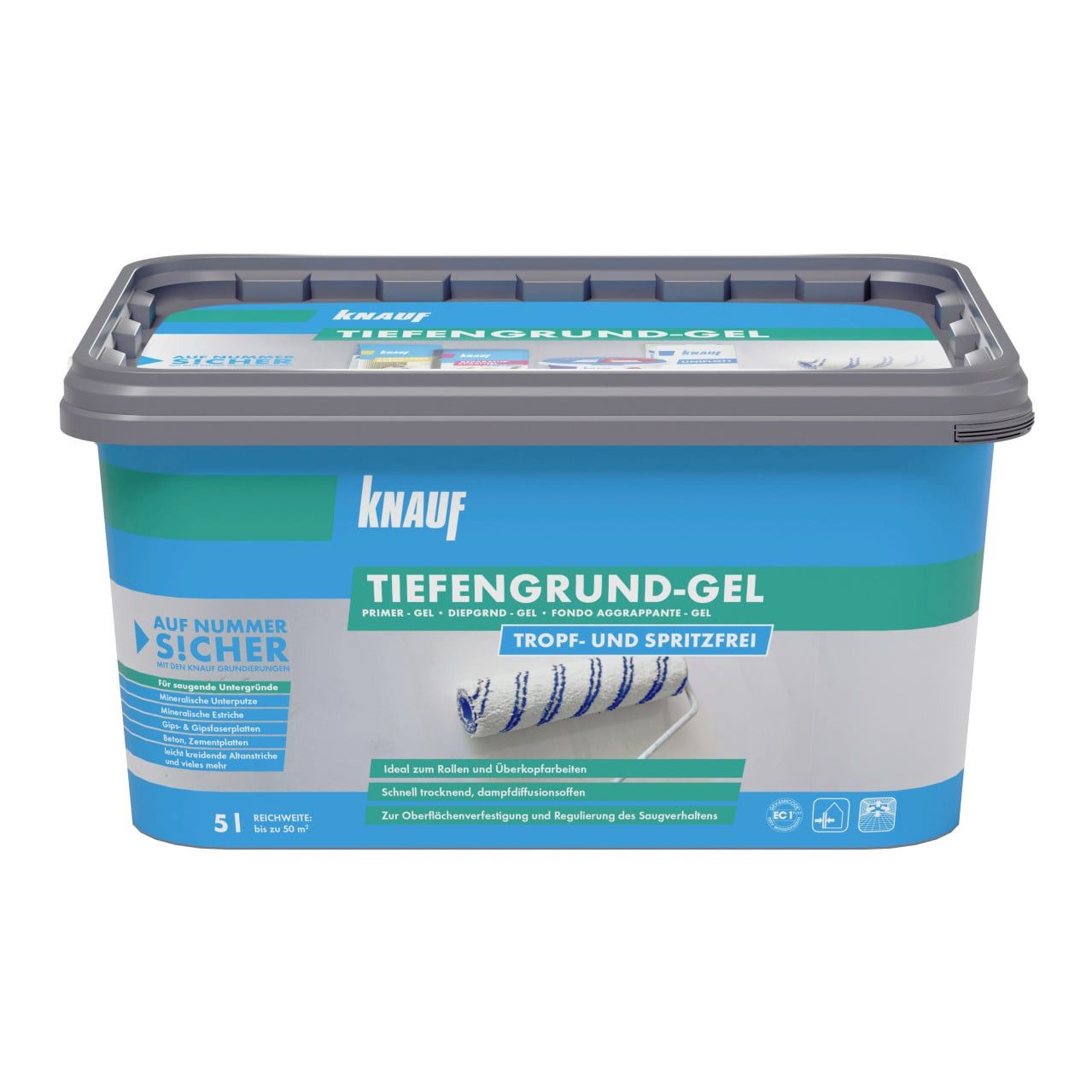 KNAUF Tiefengrund Knauf Grundierung Tiefengrund-Gel 5 L