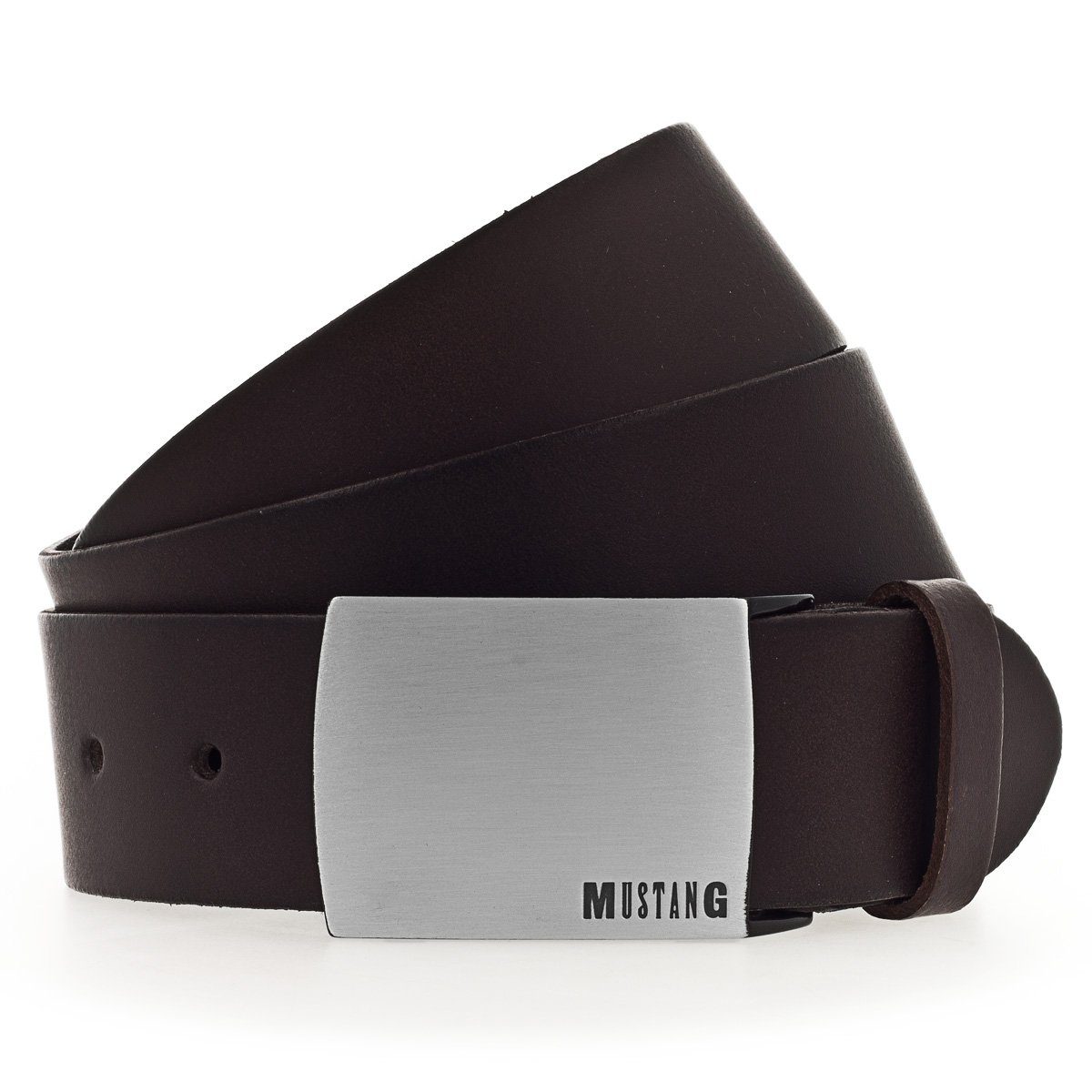 MUSTANG Ledergürtel True Denim Leder Koppel Gürtel MG2002R02-0691 günstig online kaufen