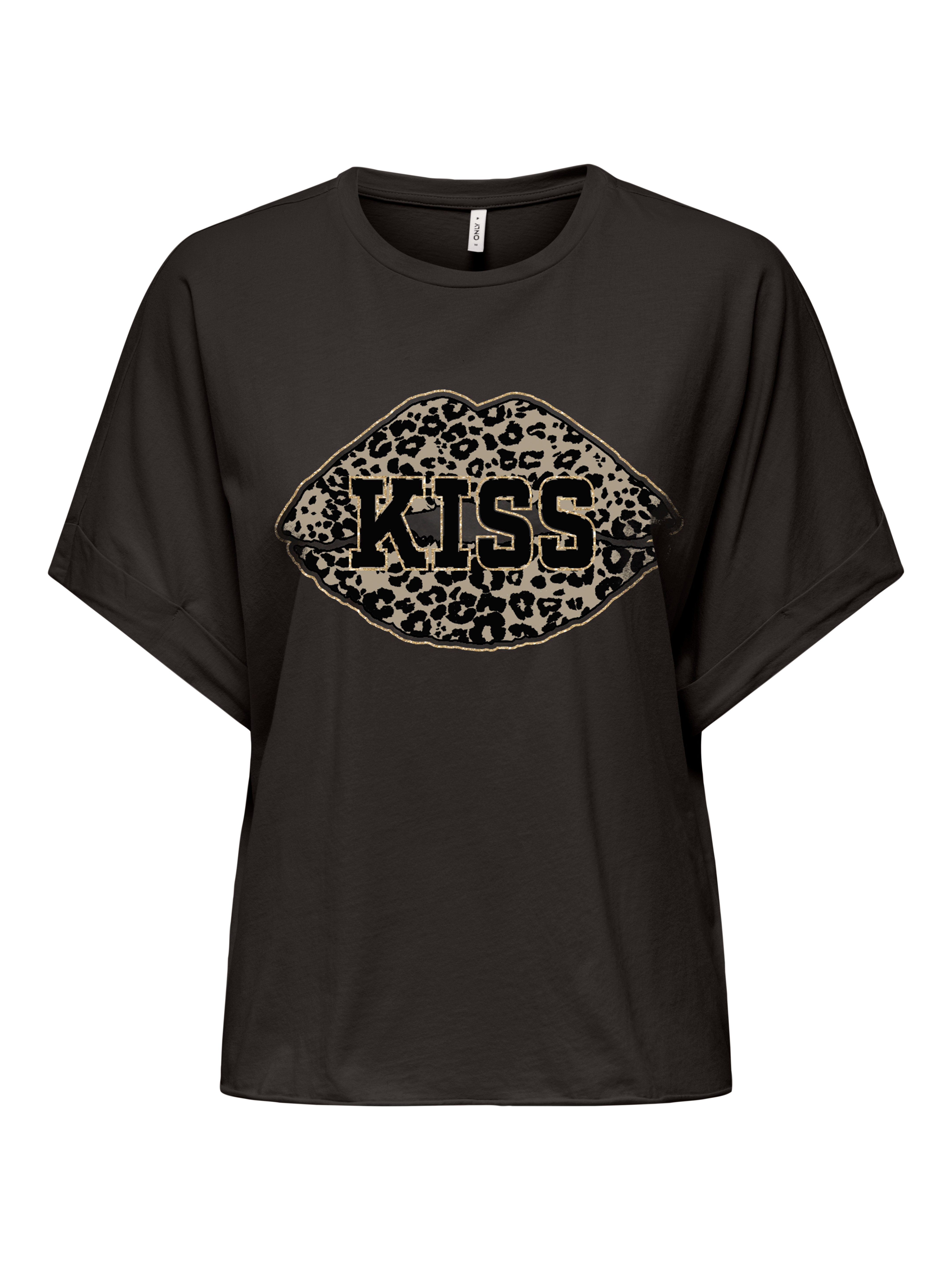 ONLY Kurzarmshirt ONLLUCY LIFE S/S LEO günstig online kaufen
