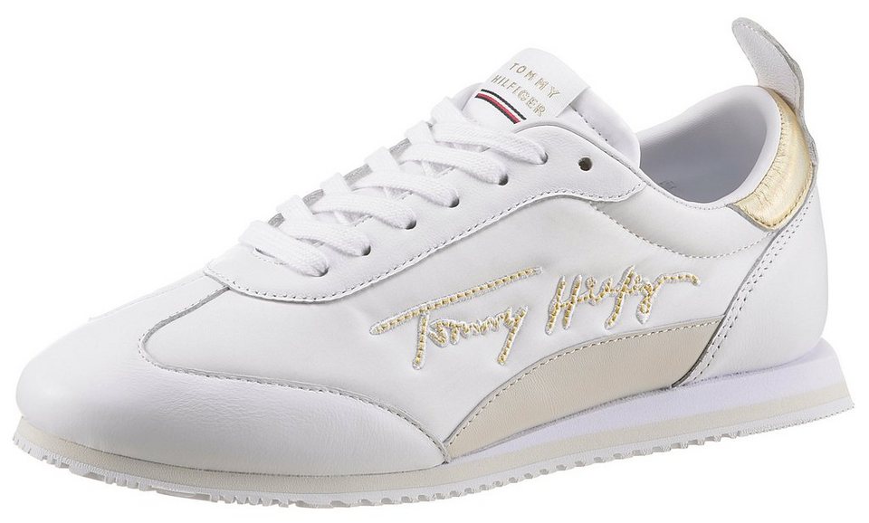 Tommy hilfiger sneaker damen gold Clearance