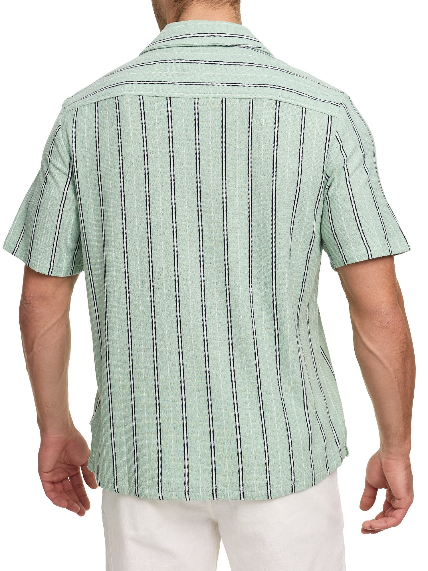 Indicode Kurzarmhemd INShitake