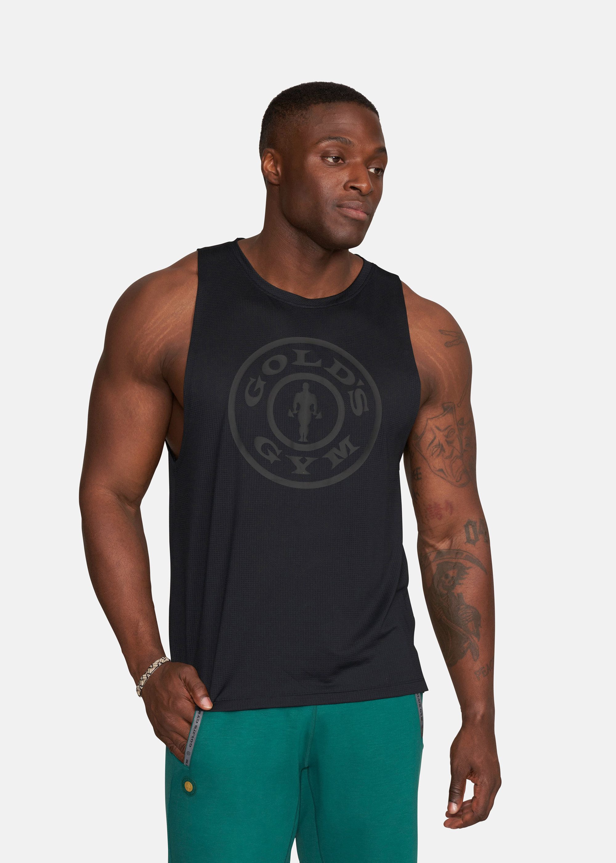GOLD'S GYM APPAREL Tanktop PIERCE nachhaltige Materialien, atmungsaktiv, sc günstig online kaufen