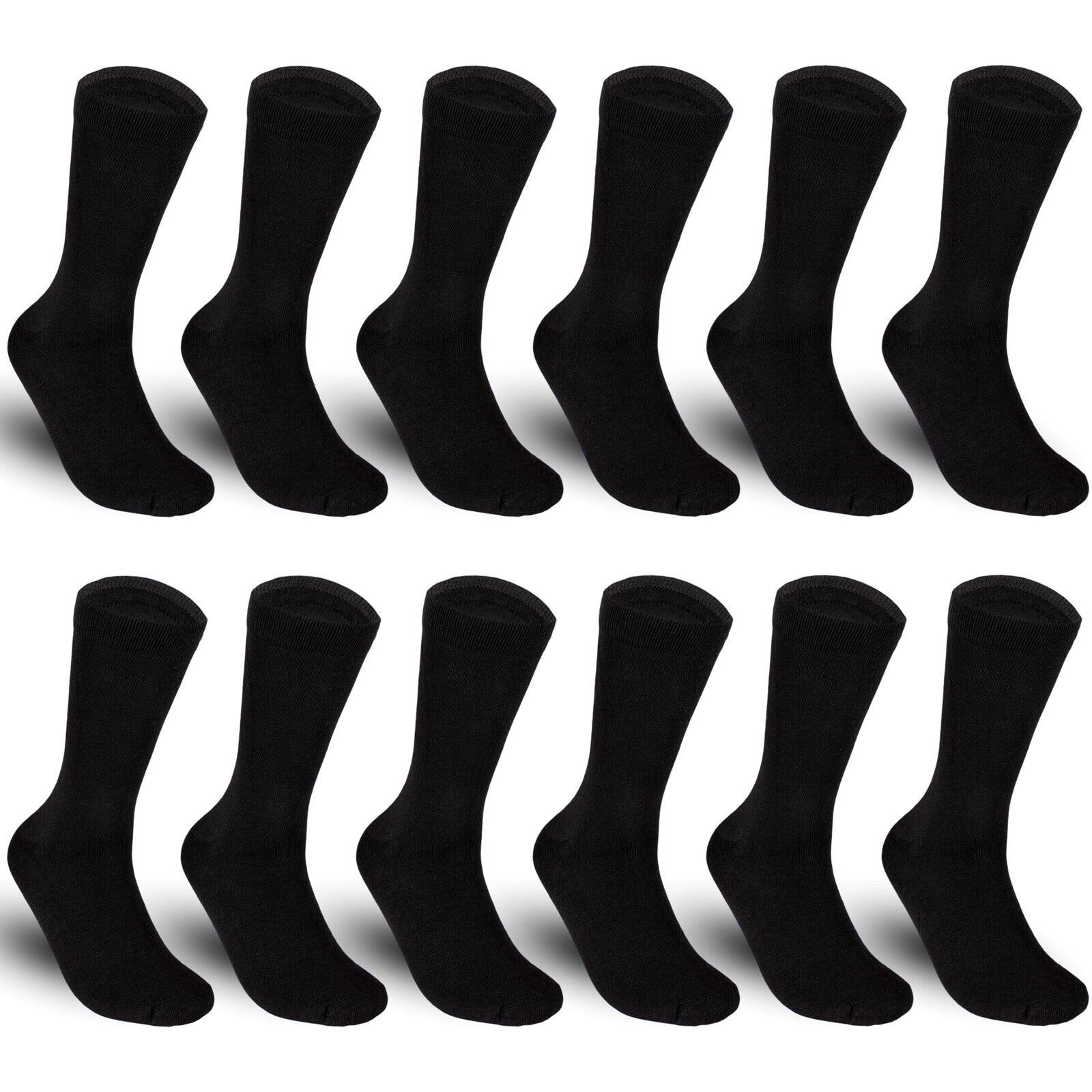 Paar Komfortbund 12-Paar) Socken (Packung, TEXEMP Business & 36 - Weiß Basicsocken Baumwolle, Herren 80% 12 Damen Schwarz & Baumwolle