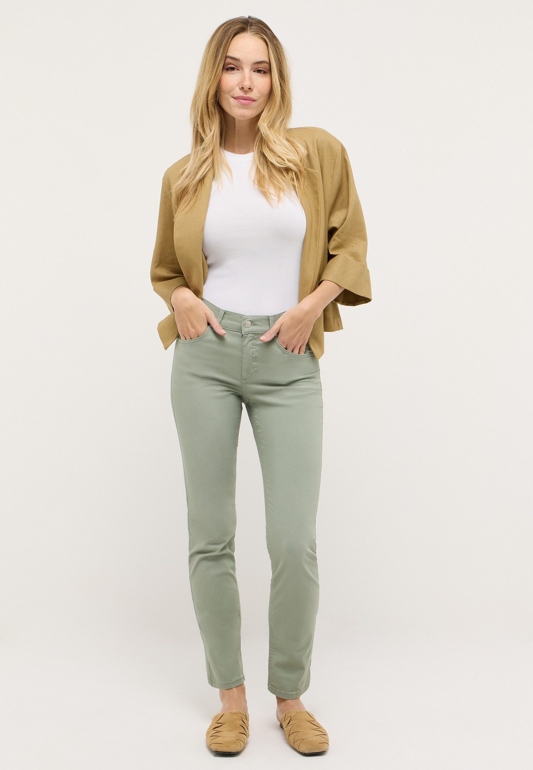 ANGELS Straight-Jeans CICI in Slim Fit-Passform