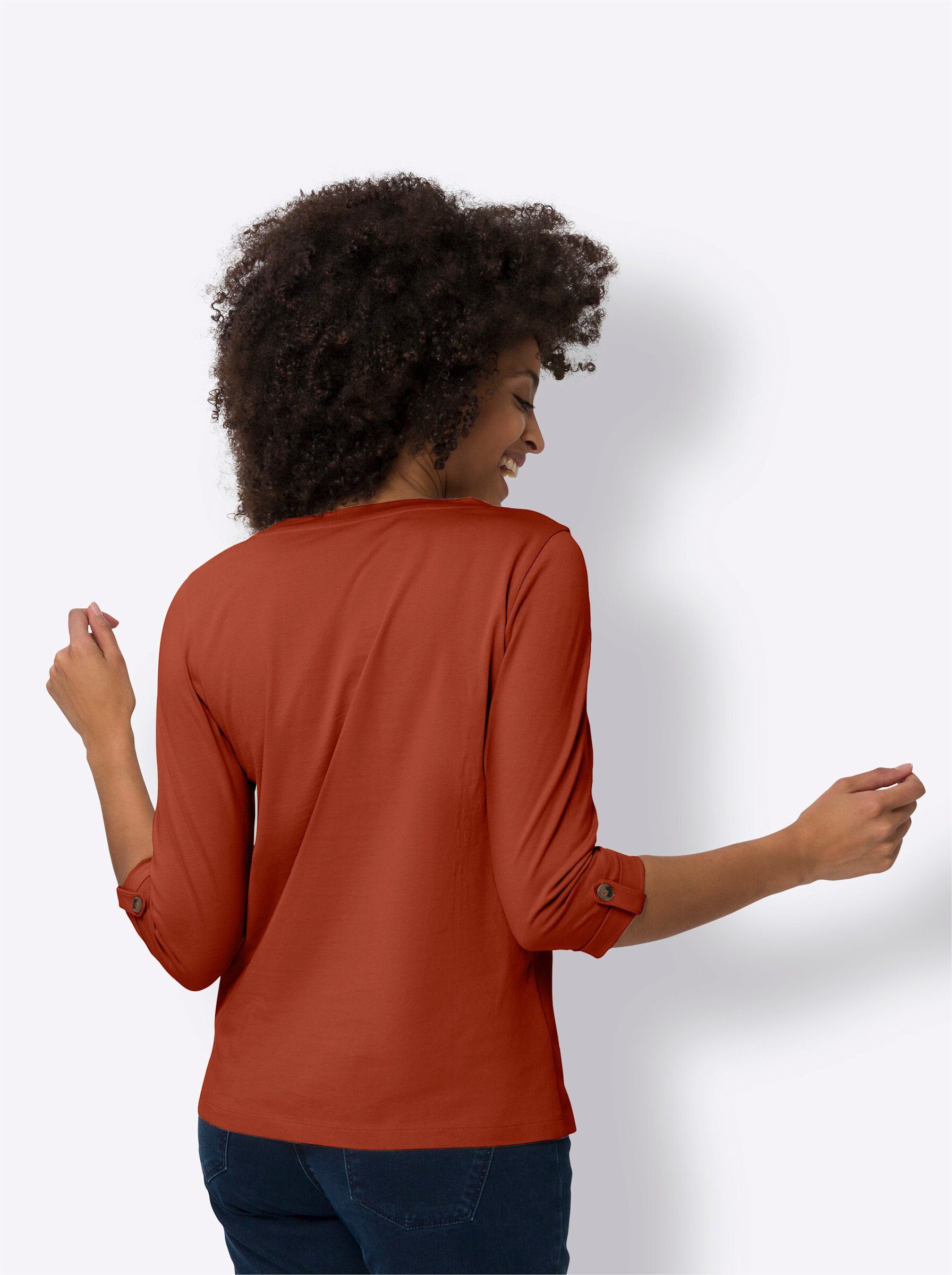 Sieh an! T-Shirt 3/4-Arm-Shirt günstig online kaufen
