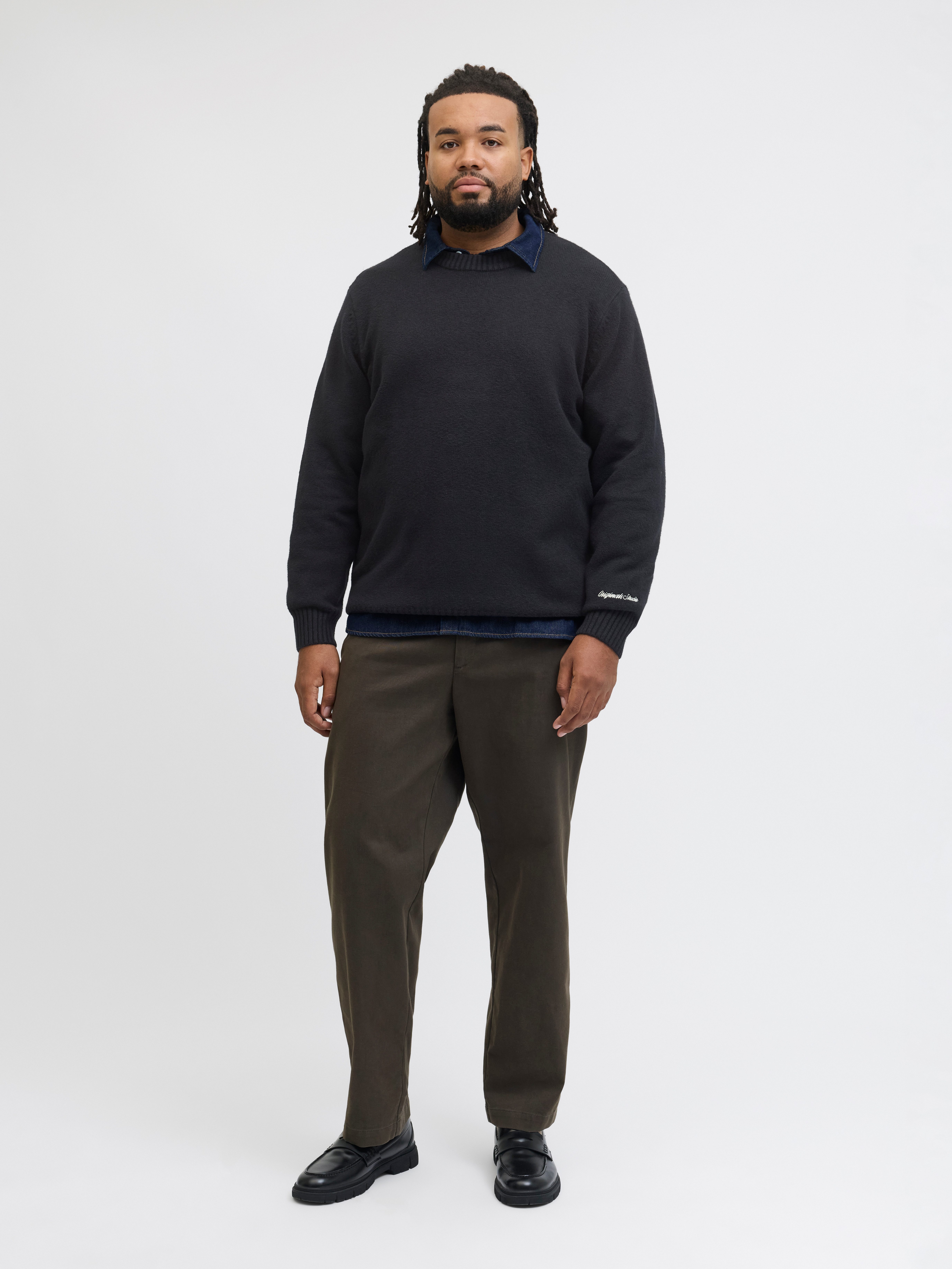 Jack & Jones PlusSize Strickpullover JORNORREBRO KNIT CREW NECK PLS
