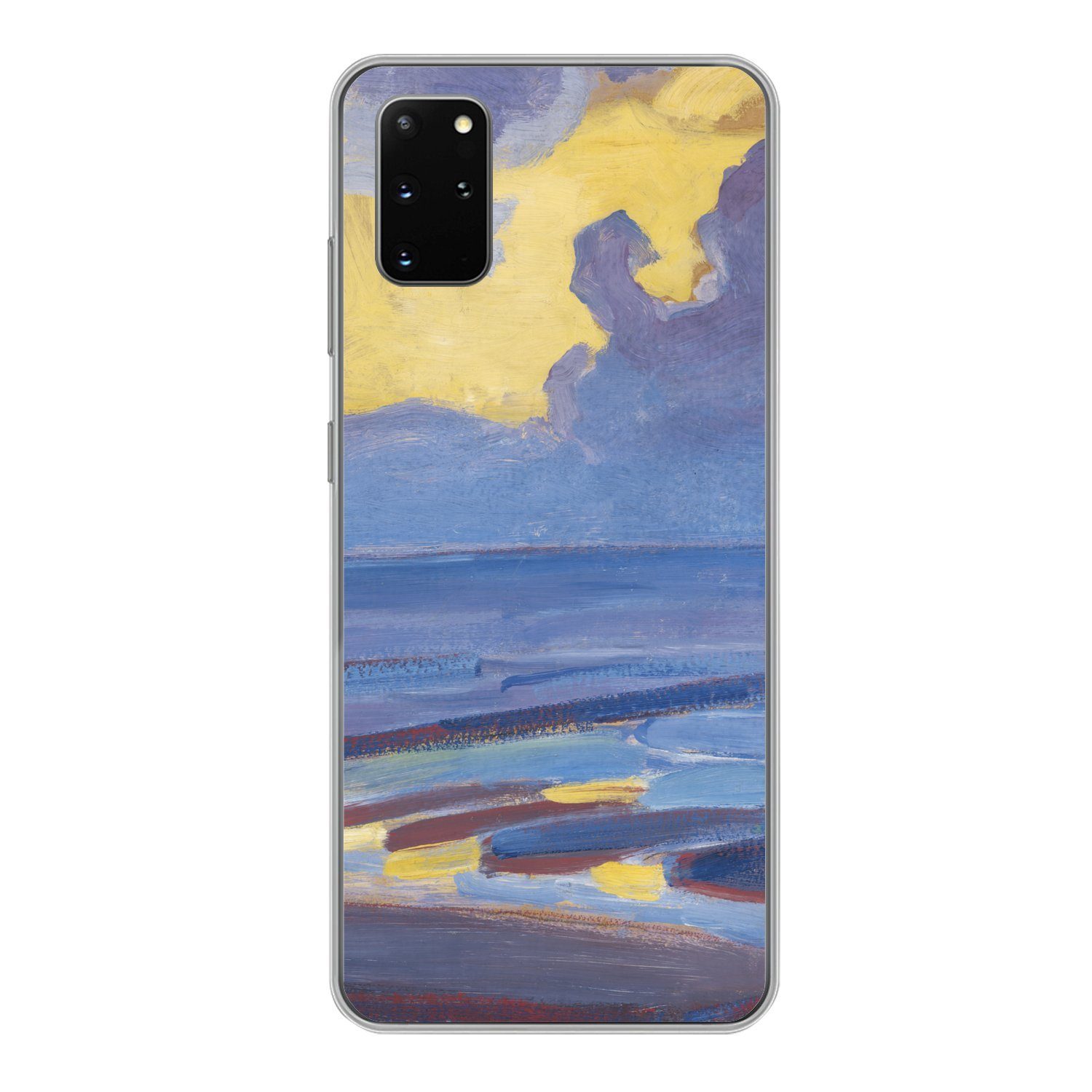 MuchoWow Handyhülle für Samsung Galaxy S20 Plus Am Meer - Piet Mondrian, Phone Case, Silikon, Schutzhülle Dünn