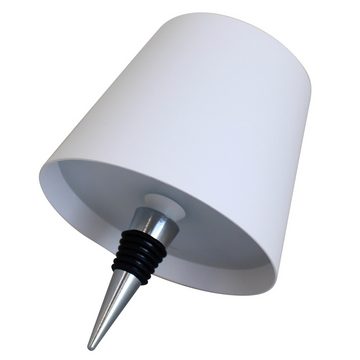 ADOB LED Tischleuchte LED Lampe 2 in 1 Tischlampe und Flaschenlampe in Einem, dimmbar, 3000K, 4500K, 6000K, zum Aufstecken auf Flaschen oder als Tischleuchte
