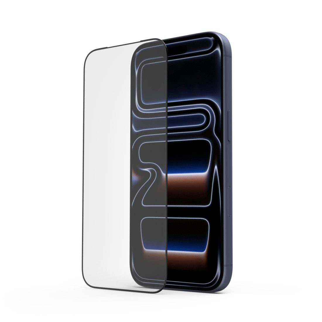 Hama Displayschutzglas Displayschutzglasfür iPhone 17 Pro 18 Pro mit Antireflexion, 10H-Härte, D3O-Material, Antireflexion, Fullscreen-Vollabdeckung