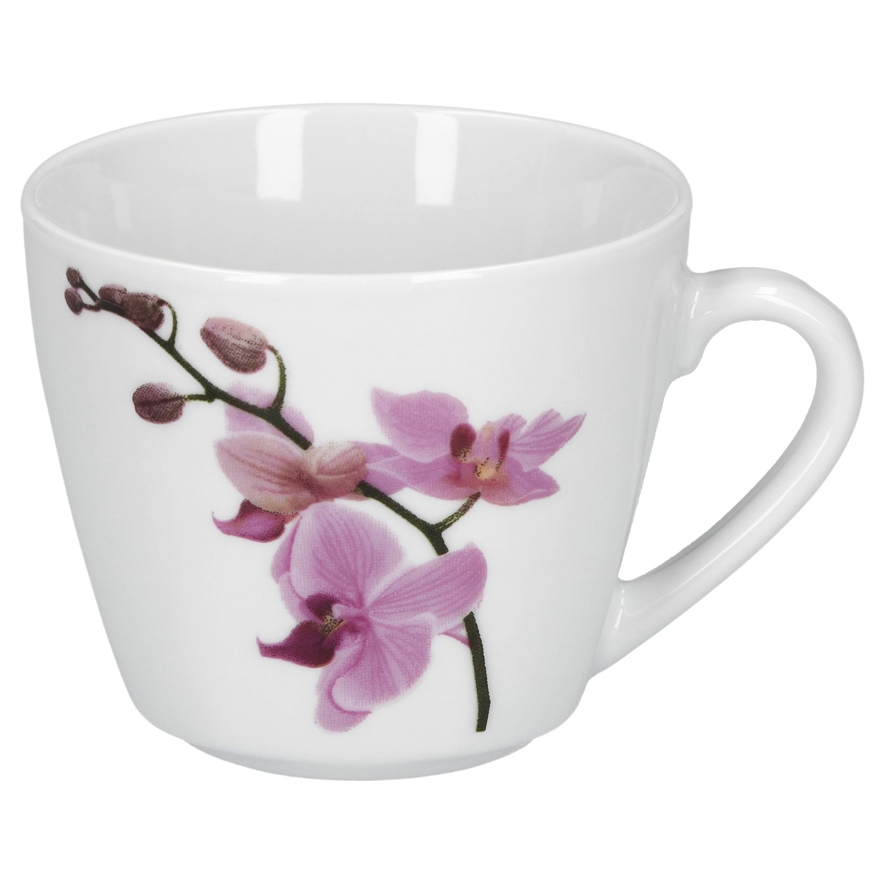 van mit Kaffeeuntertasse Well Tasse Kaffeetasse Kyoto Orchidee