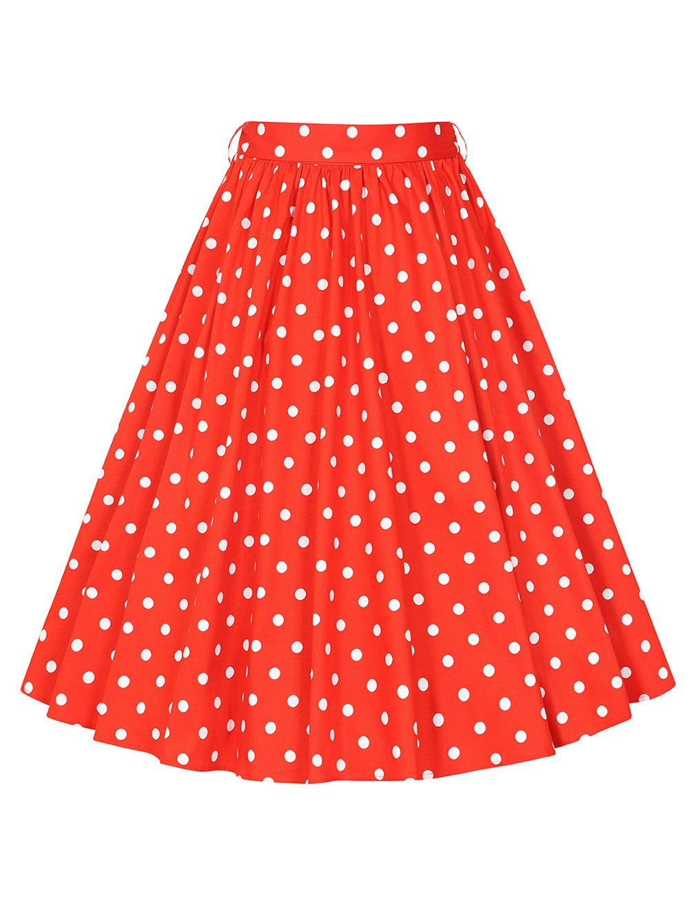 Hearts & Roses London A-Linien-Rock Paula 50er Polka Dot Rockabilly Retro Vintage Swing