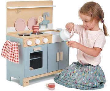 Tender Leaf Toys Spielküche Kinderküche grau, aus Holz