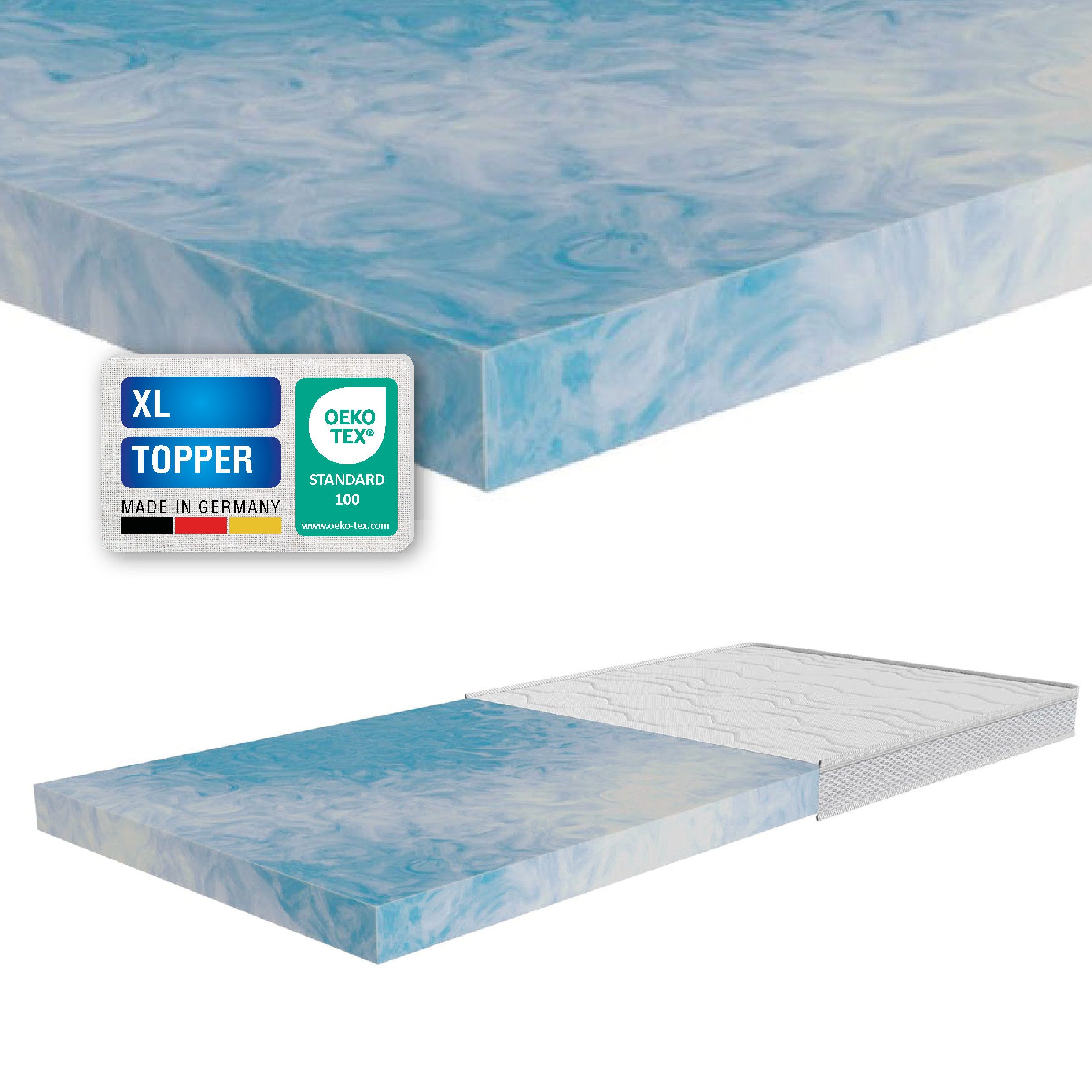 Topper ARBD Classic XL 10cm Topper - 10 cm Höhe, für alle Bettarten geeignet