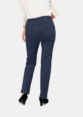 GOLDNER Bequeme Jeans Kurzgröße: Klassische Jeansschlupfhose LOUISA
