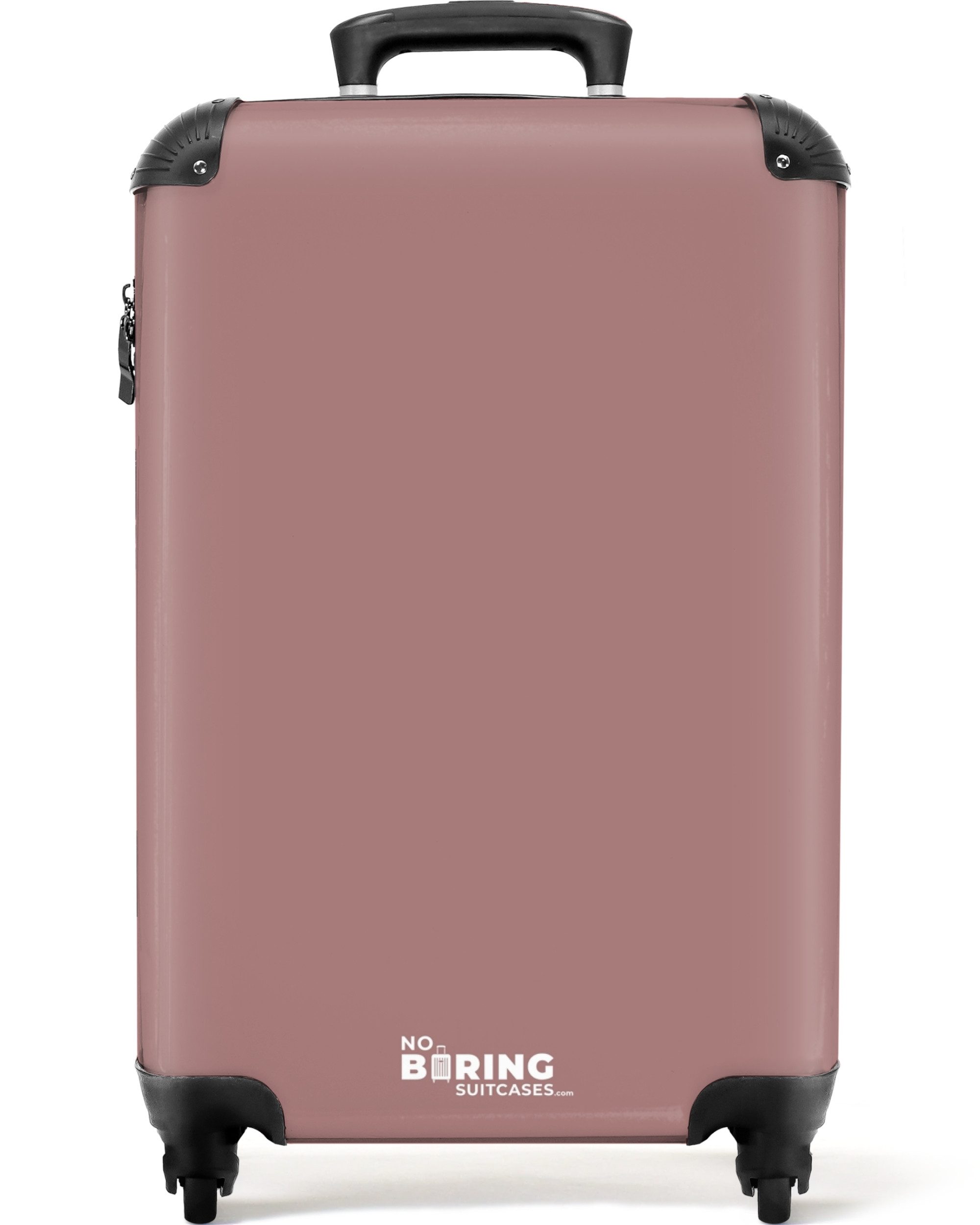 NoBoringSuitcases.com© Hartschalen-Trolley Altrosa - Solide 55x35x20cm, günstig online kaufen