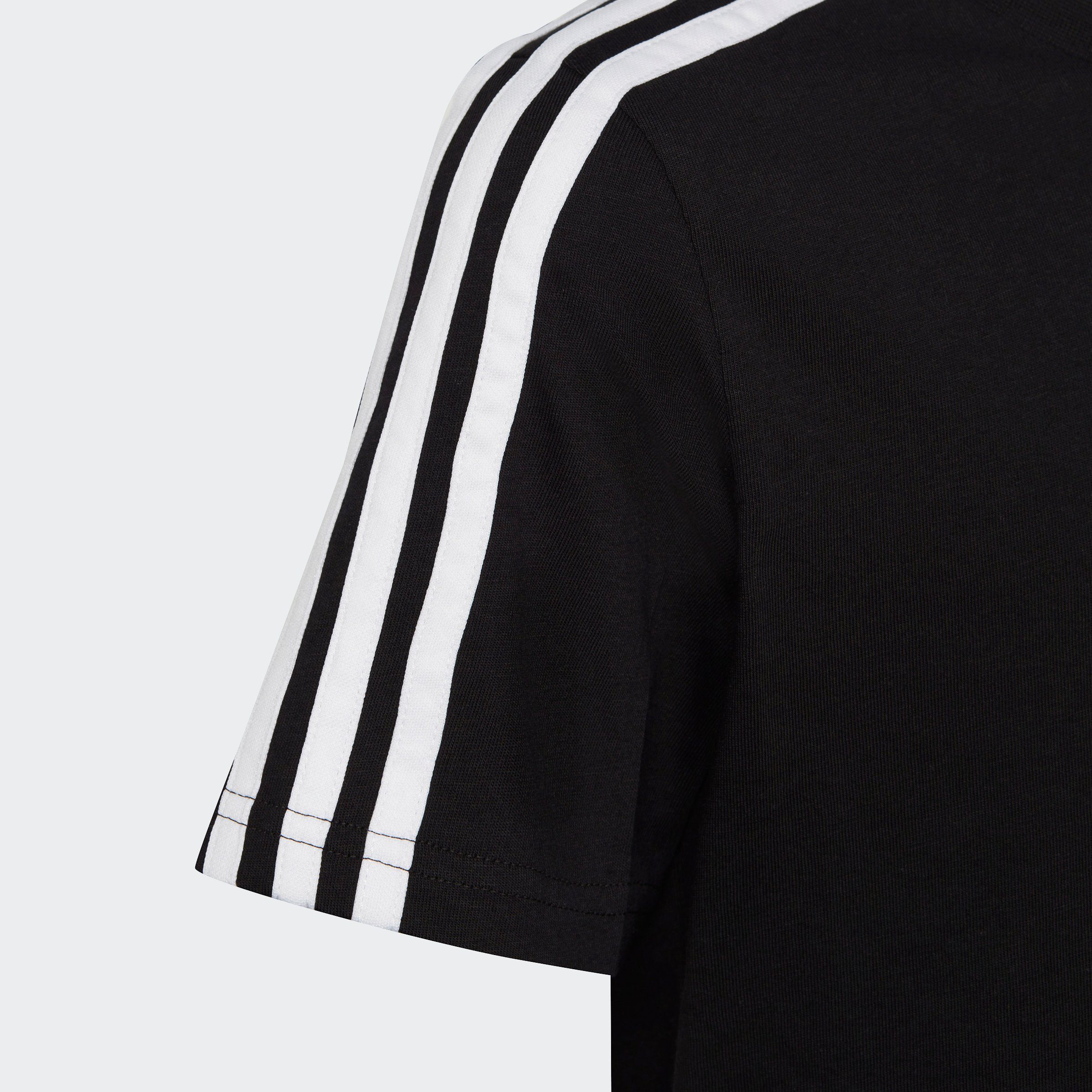 T-Shirt White Black Sportswear 3S U / adidas TEE