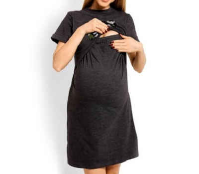PeeKaBoo Umstandsnachthemd Nachthemd Stillnachthemd Schwangerschaft