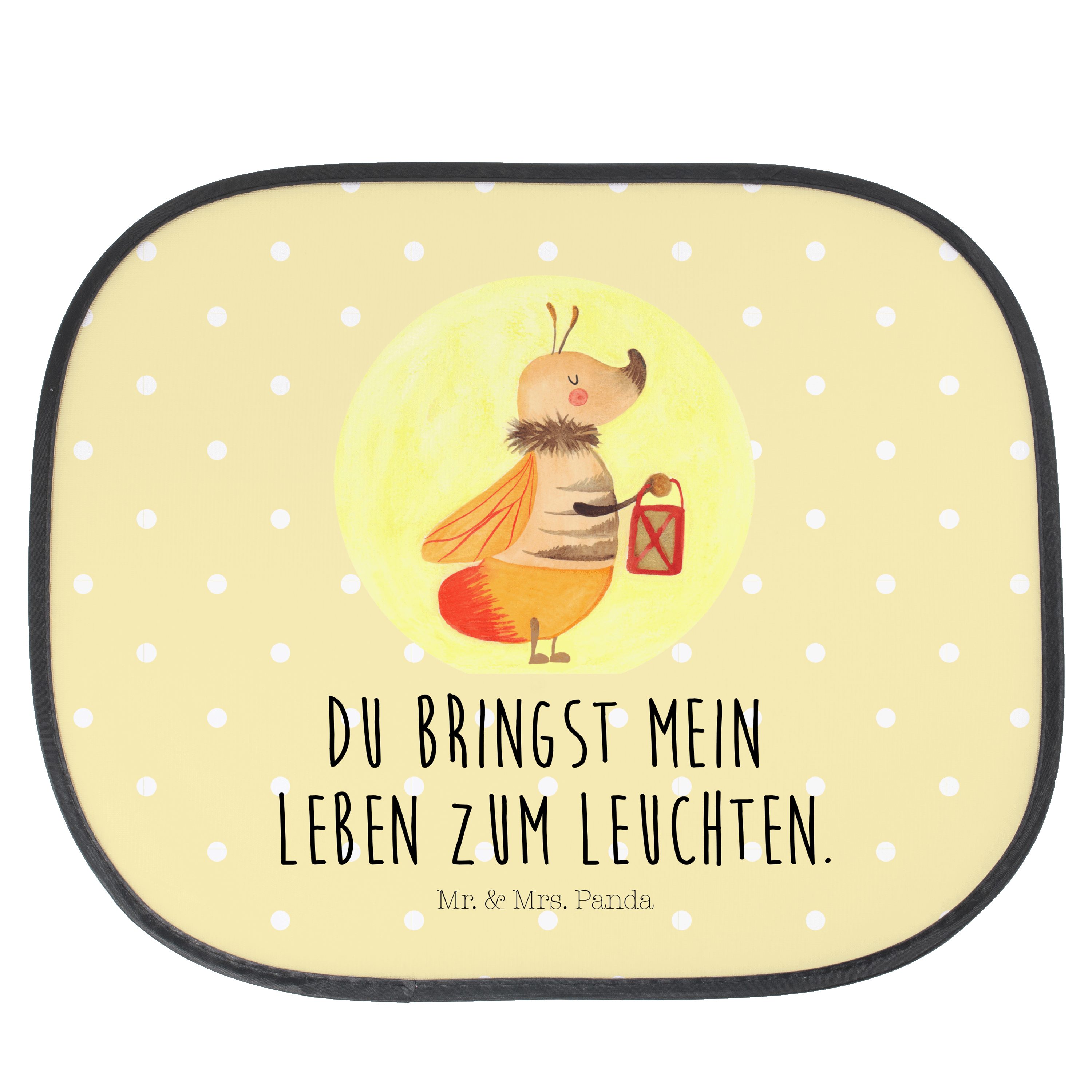 Sonnenschutz »Glühwürmchen Gelb Pastell Geschenk, lustige Sprüche