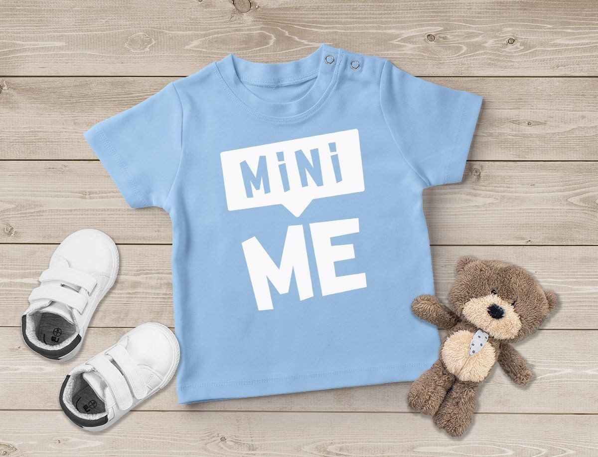 MoonWorks Print-Shirt Baby T-Shirt kurzarm Aufdruck Mini-Me Babyshirt Jungen Mädchen