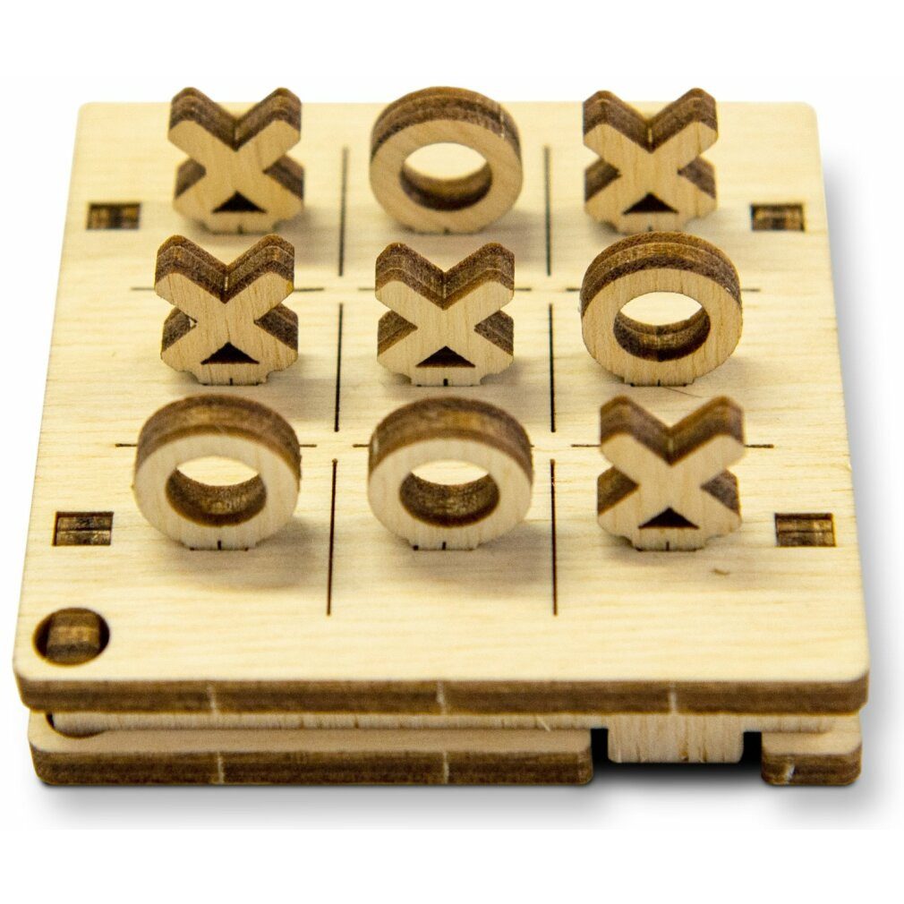 Wooden City 3D-Puzzle 3D Puzzlespiel mini Piskvorky Variante 1, Puzzleteile