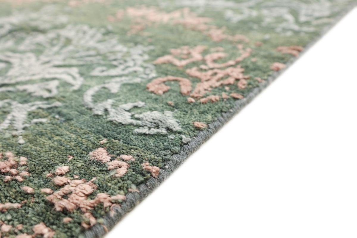 Orientteppich rechteckig, mm Moderner Handgeknüpfter Orientteppich 12 / 159x245 Nain Sindhi Trading, Designteppich, Höhe:
