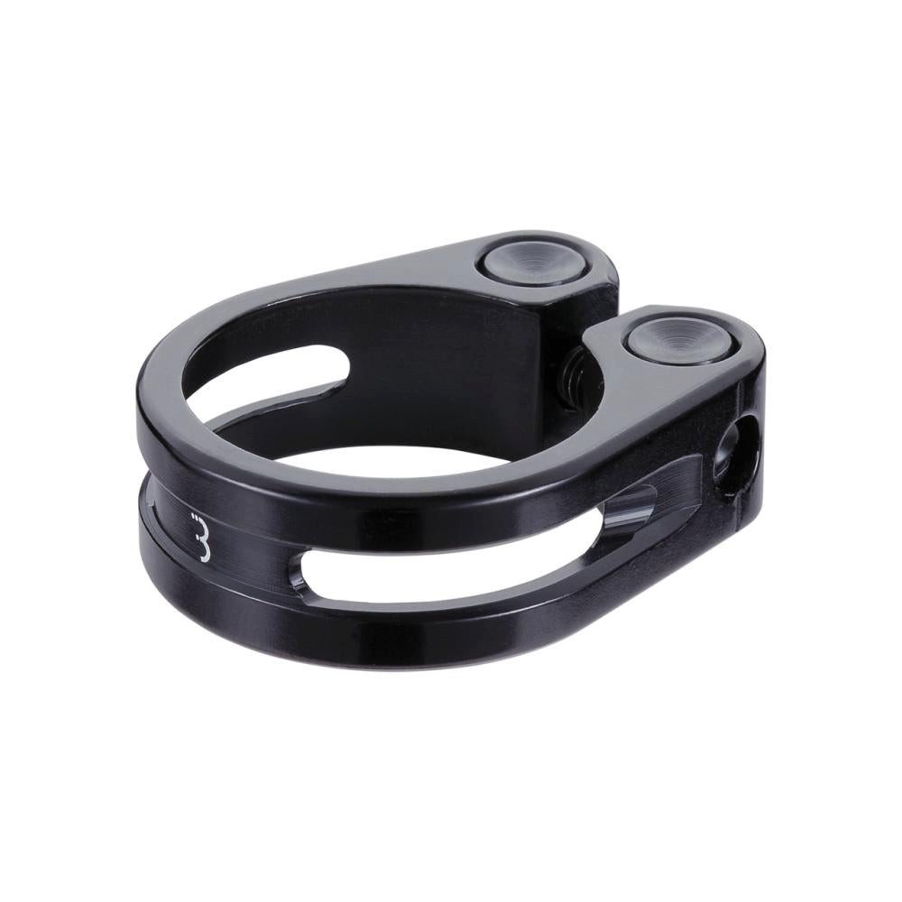 Sattelstütze BBB Sattelklemme Light Strangler 28.6mm schwarz glanz