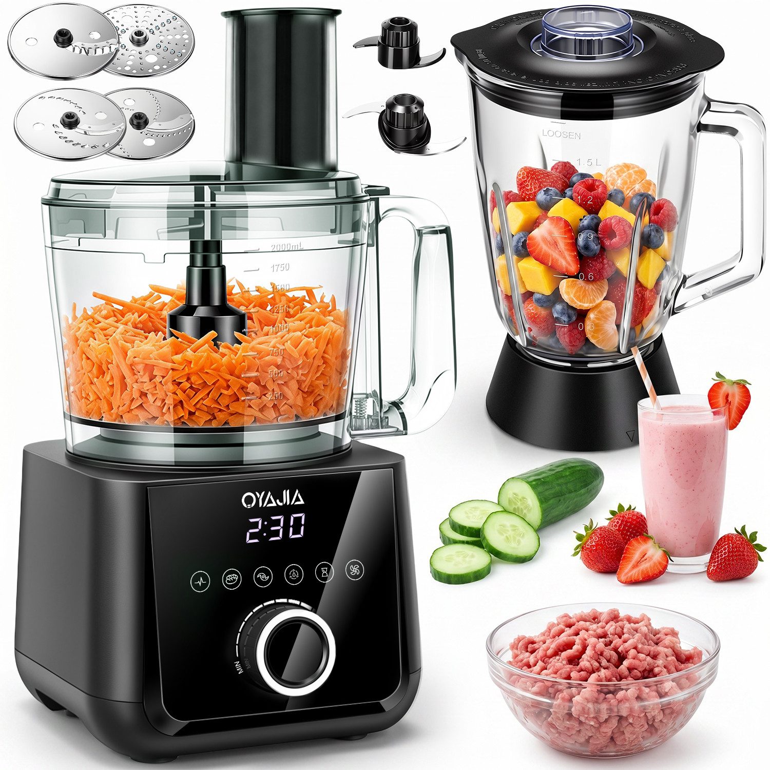 oyajia Küchenmaschine Mixer Kombination