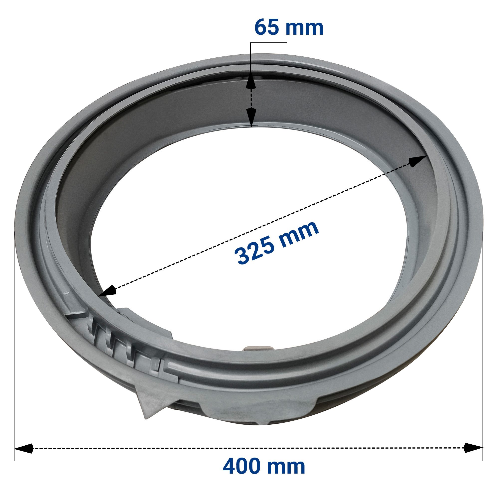 VIOKS Dichtungsring Türmanschette Ersatz für Samsung DC97-18852C, Dichtung für Waschmaschine