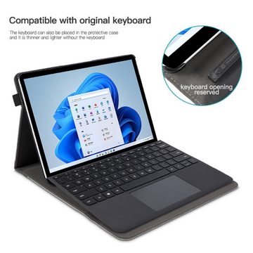 CoverKingz Tablet-Hülle Tablet Hülle für Microsoft Surface Pro 9 Tasche Type Cover Stift, Tablethülle Schutzhülle mit Außenfach Magnetisch