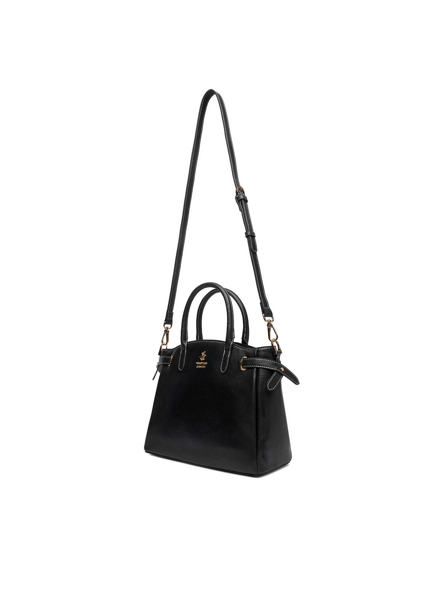 BEVERLY HILLS POLO CLUB Handtasche Beverly Hills Polo Club Damenhandtasche Schwarz BEVERLY HILLS POLO CLU