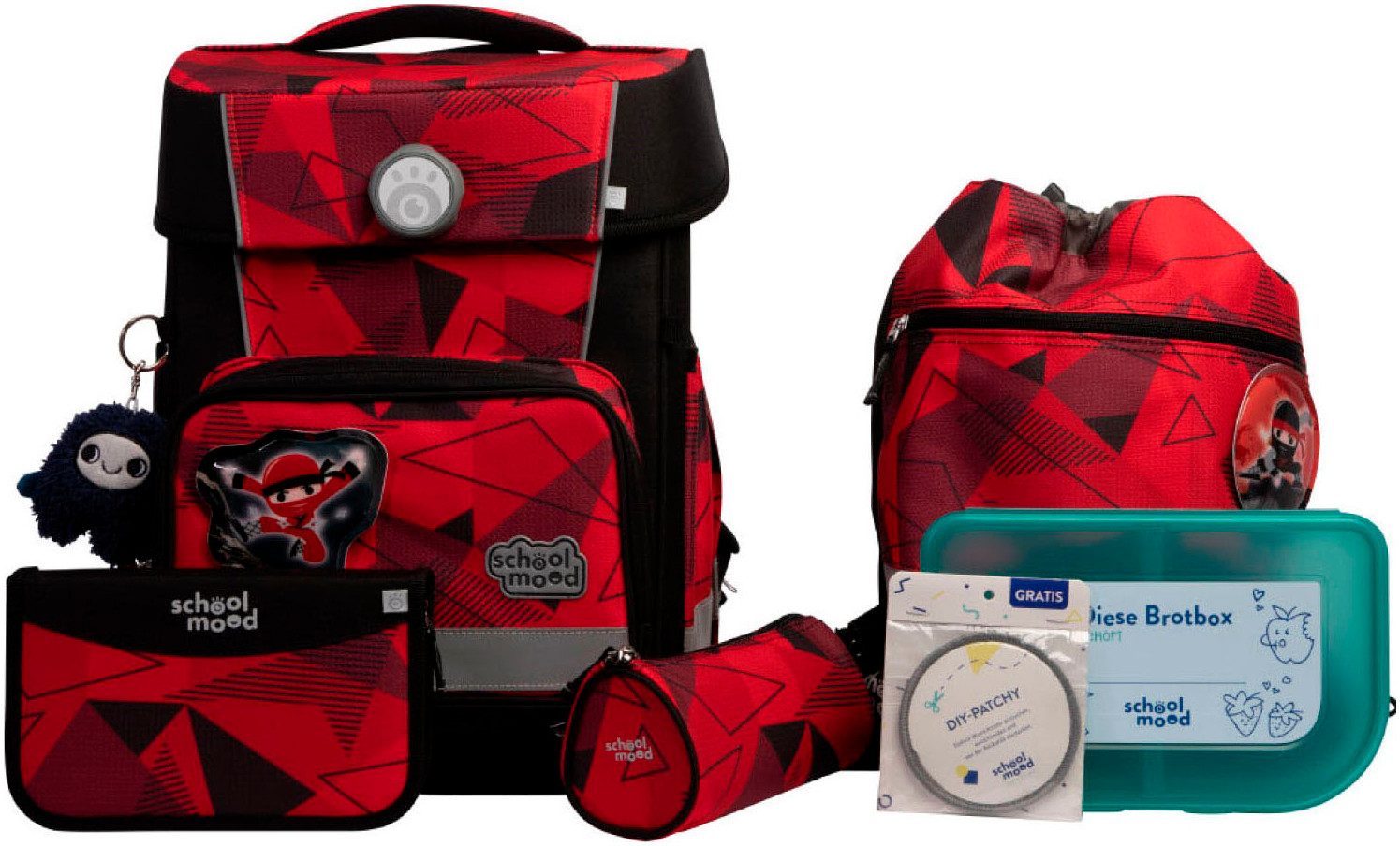 SCHOOL-MOOD® Ранці Champion Pro (Set, 7-tlg)