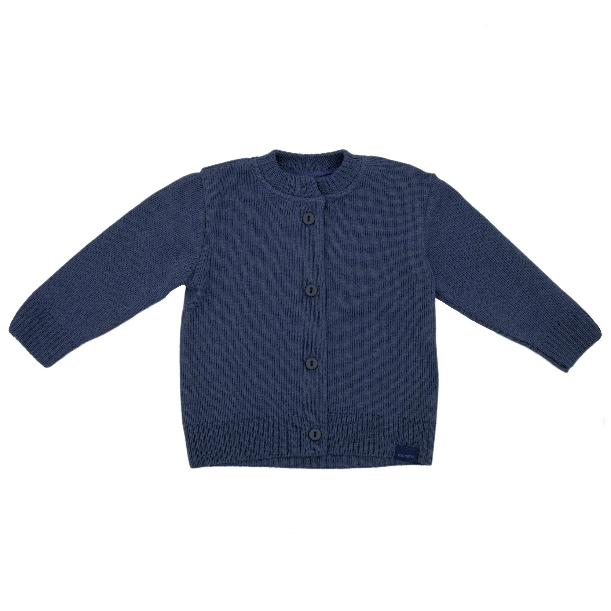 MAXIMO Strickjacke Baumwolle, hautfreundlich, weich, zum knöpfen, für jede Jahreszeit