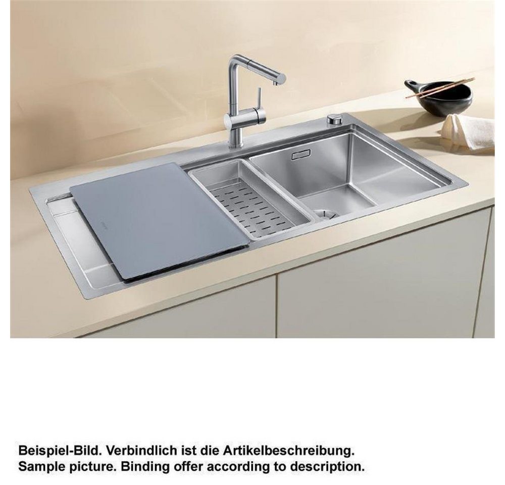 Thumbnail - Blanco Edelstahlspüle BLANCO DIVON II 6 S-IF Edelstahl Seidenglanz Becken links, 0/0 cm