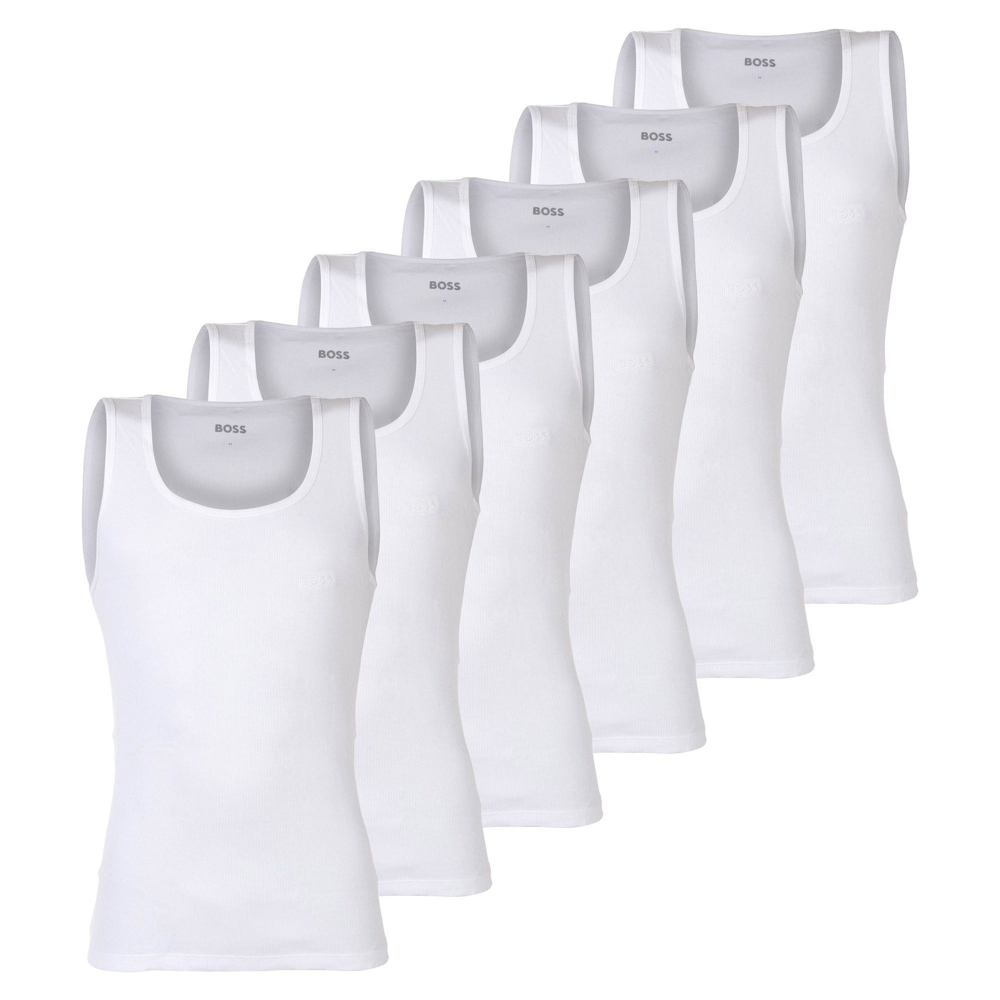 BOSS Unterhemd Herren Unterhemd 6er Pack günstig online kaufen
