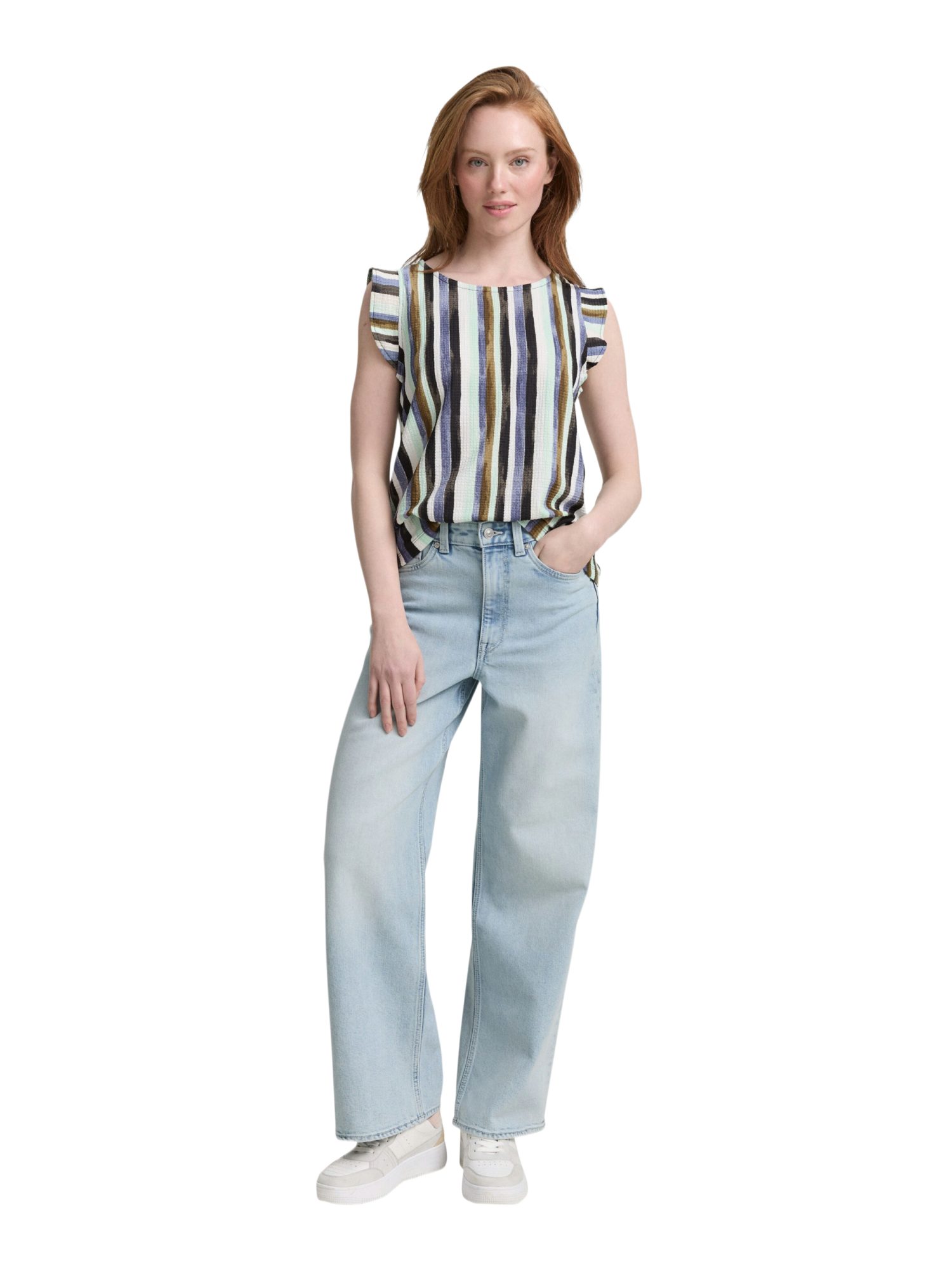 TOM TAILOR Denim Kurzarmshirt W