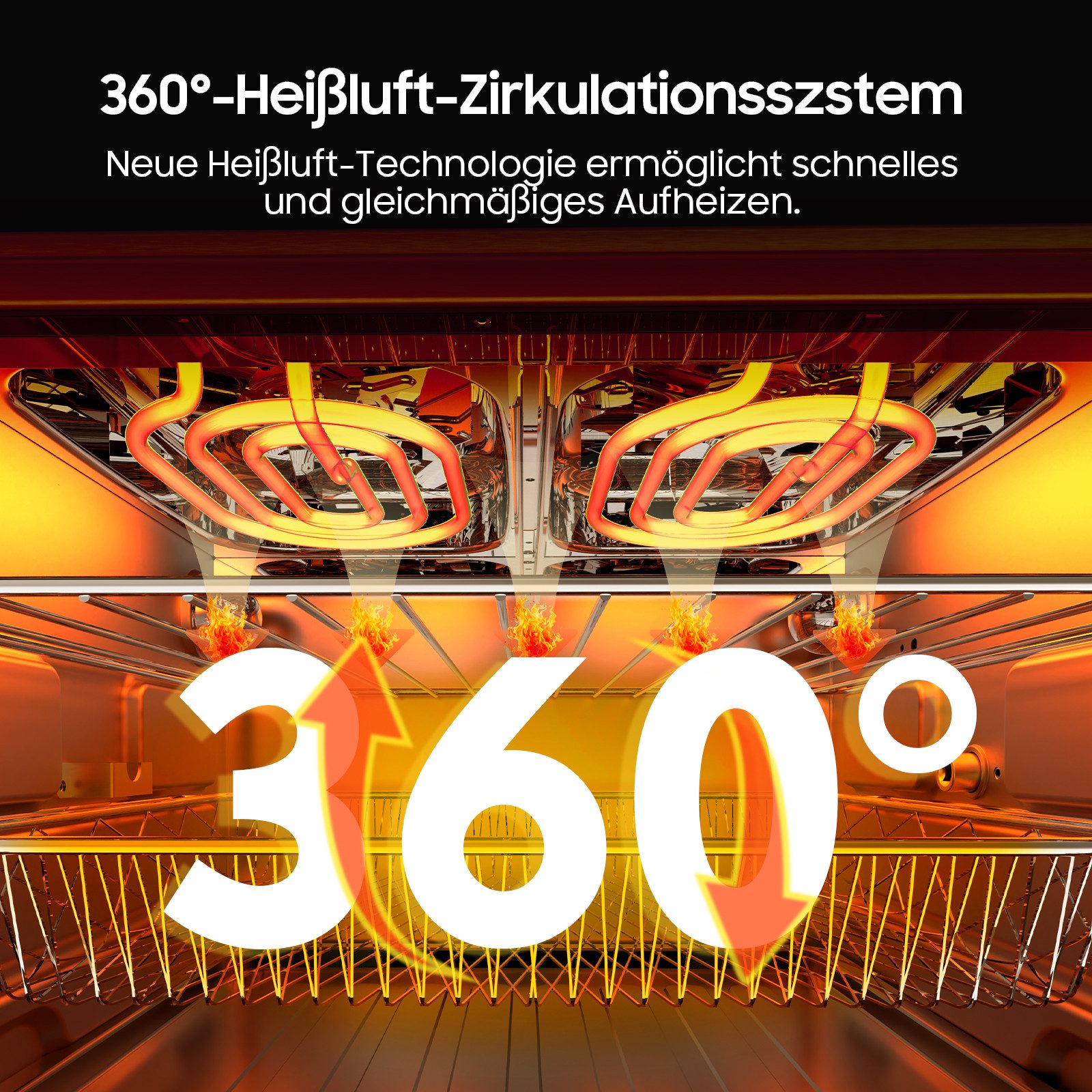 AIMAX Heißluftfritteuse XXL 23 L – Dual-Zone Airfryer mit Doppeltür, LED-Touch, 2200 W, 12 Zubehör, Trennwand abnehmbar, 15-in-1 Smart-Ofen, Grill & Backen