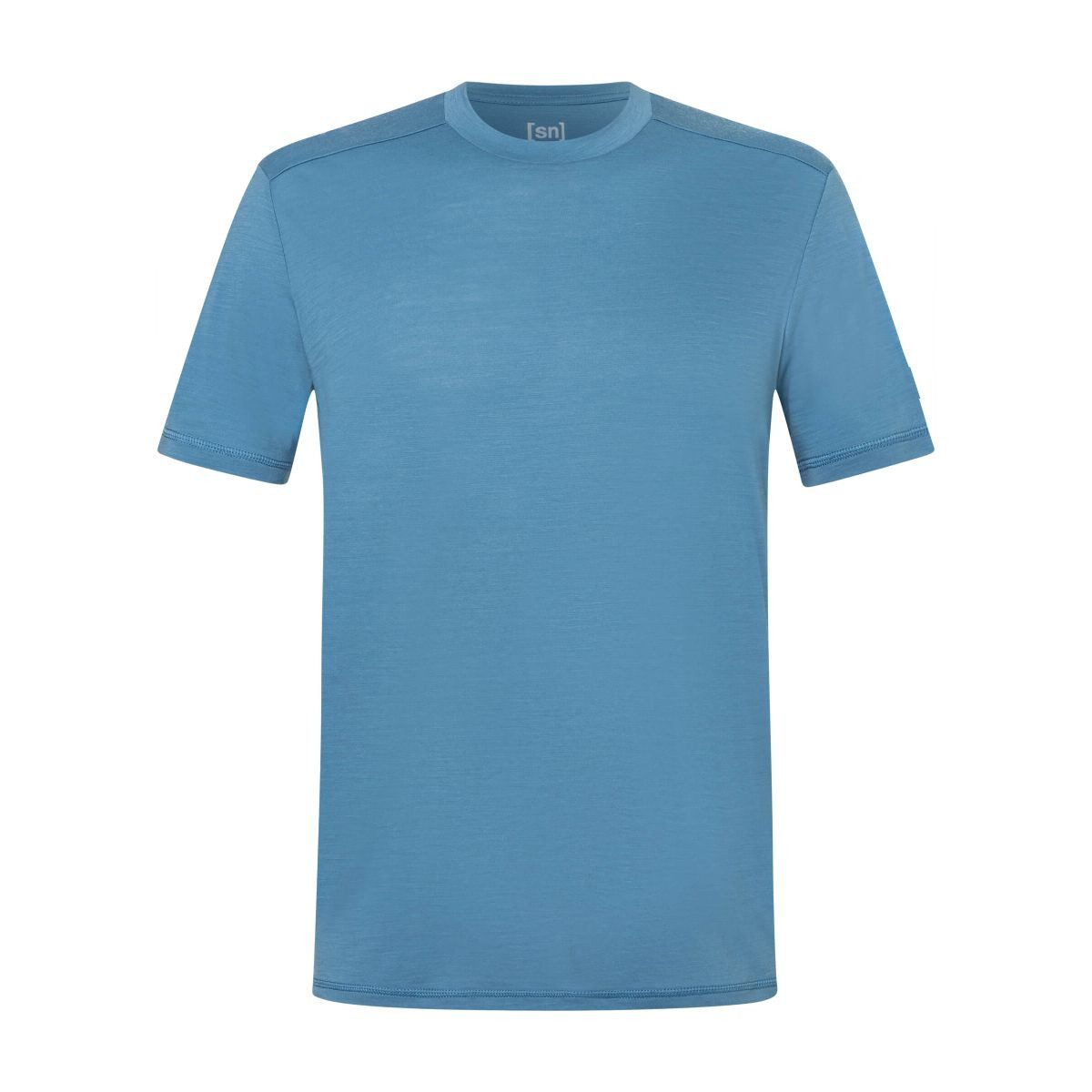 SUPER.NATURAL Kurzarmshirt M Essential SS Vielseitiges Herren-Merino-T-Shirt mit UV-Schutz, ideal für