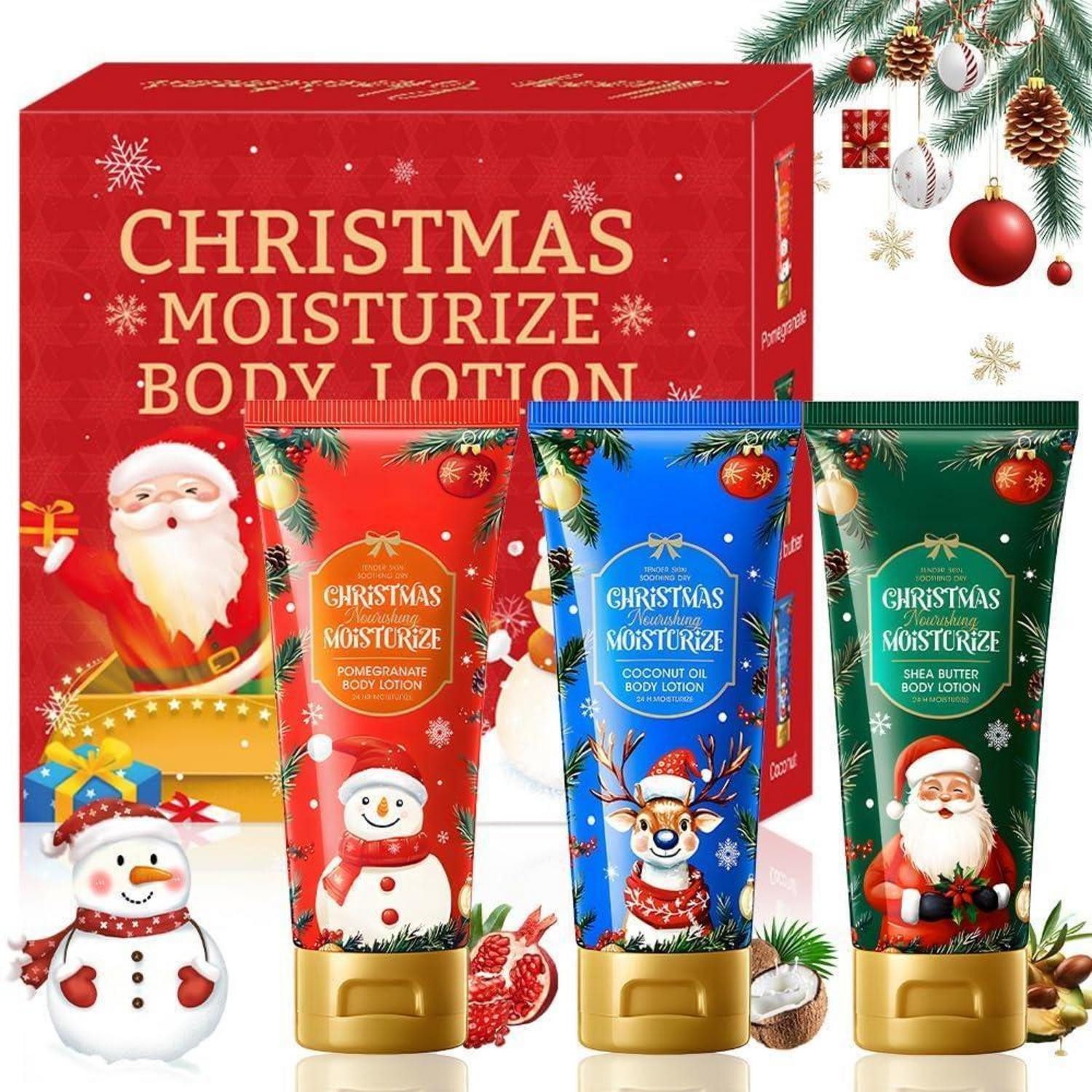 LuxusKollektion Pflege-Geschenkset Körpercreme Geschenkset 3 Duftrichtungen
