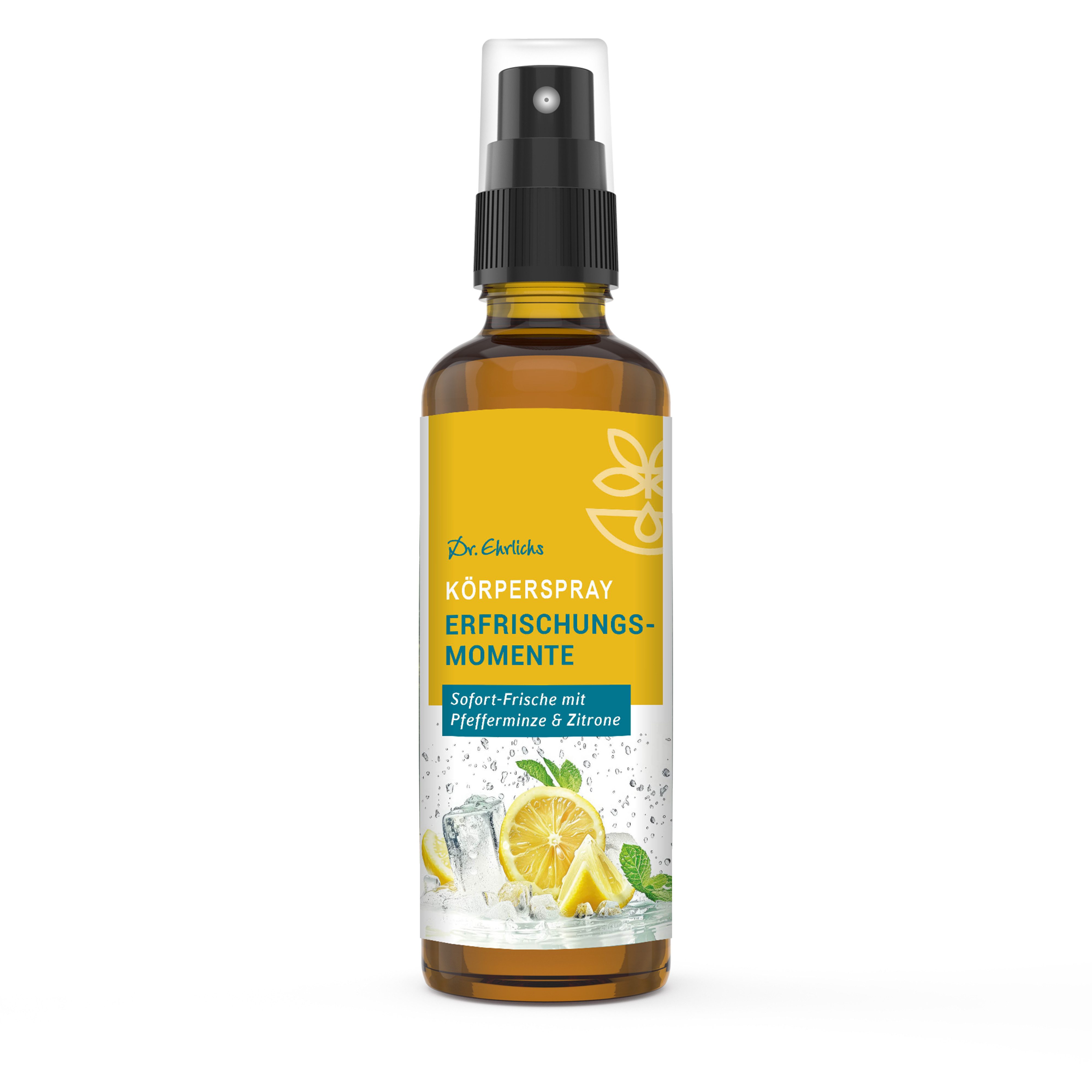 Dr. Ehrlichs Gesundkatalog. Gesichts- und Körperspray Dr. Ehrlichs Körperspray Erfrischungsmomente Kühlspray, Body Splash, kann auch als Raumspray benutzt werden