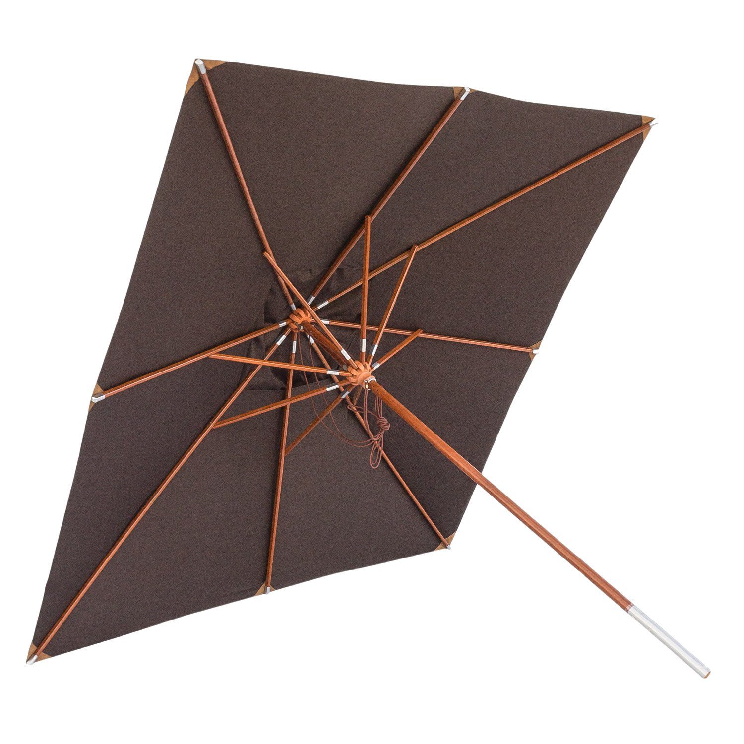 anndora-sonnenschirm Sonnenschirm 3x3 Meter Marktschirm quadratisch, günstig online kaufen