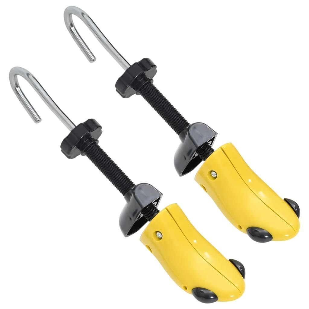 vidaXL Schuhspanner Schuhspanner mit Schuhanzieher Gelb EU 34-37 Kunststoff (1-tlg) – Bild 3 von 5