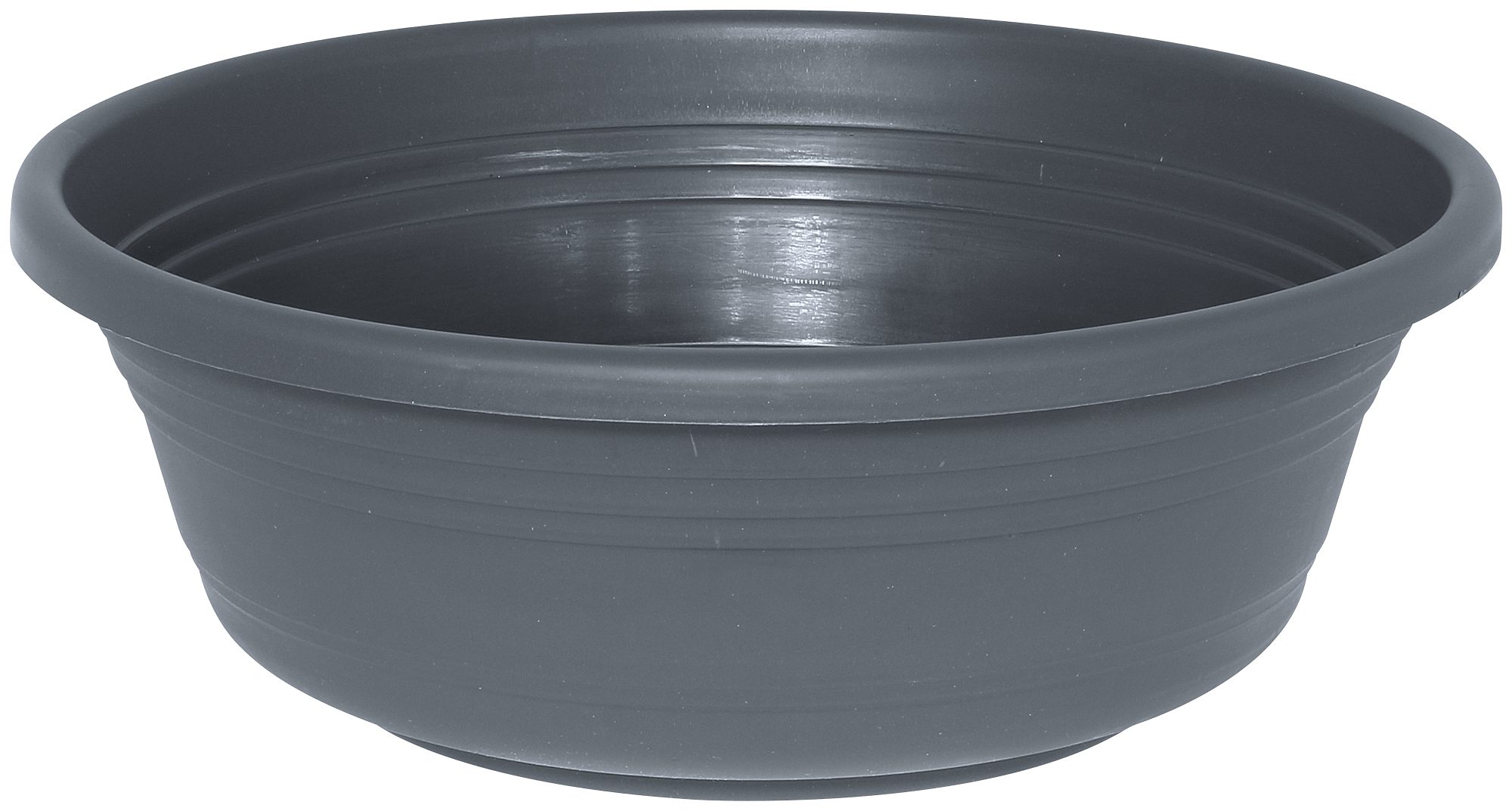 Pflanzschale Geli Jessica Pflanzschale 30cm Anthrazit – Runde Blumenschale
