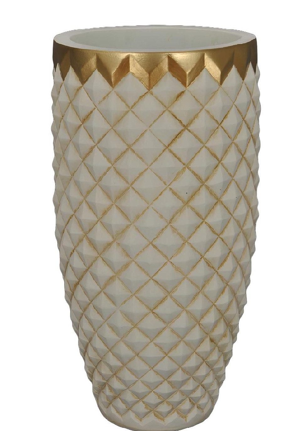 Xlmoebel Dekovase Große Vase für den Tisch im antiken Stil mit Skulptur und Kelch (Skulptur), Hergestellt in Europa