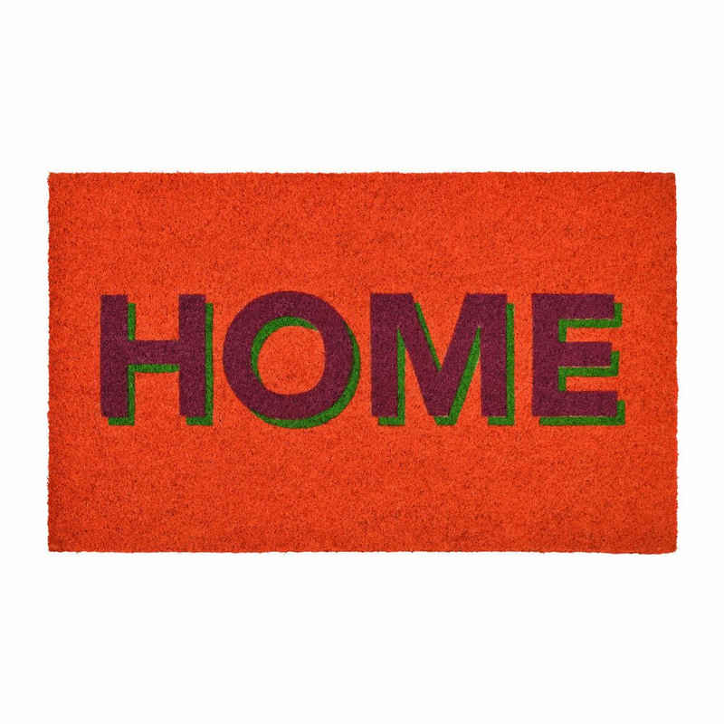 Fußmatte Home Neon 45 x 75 cm, Giftcompany, rechteckig