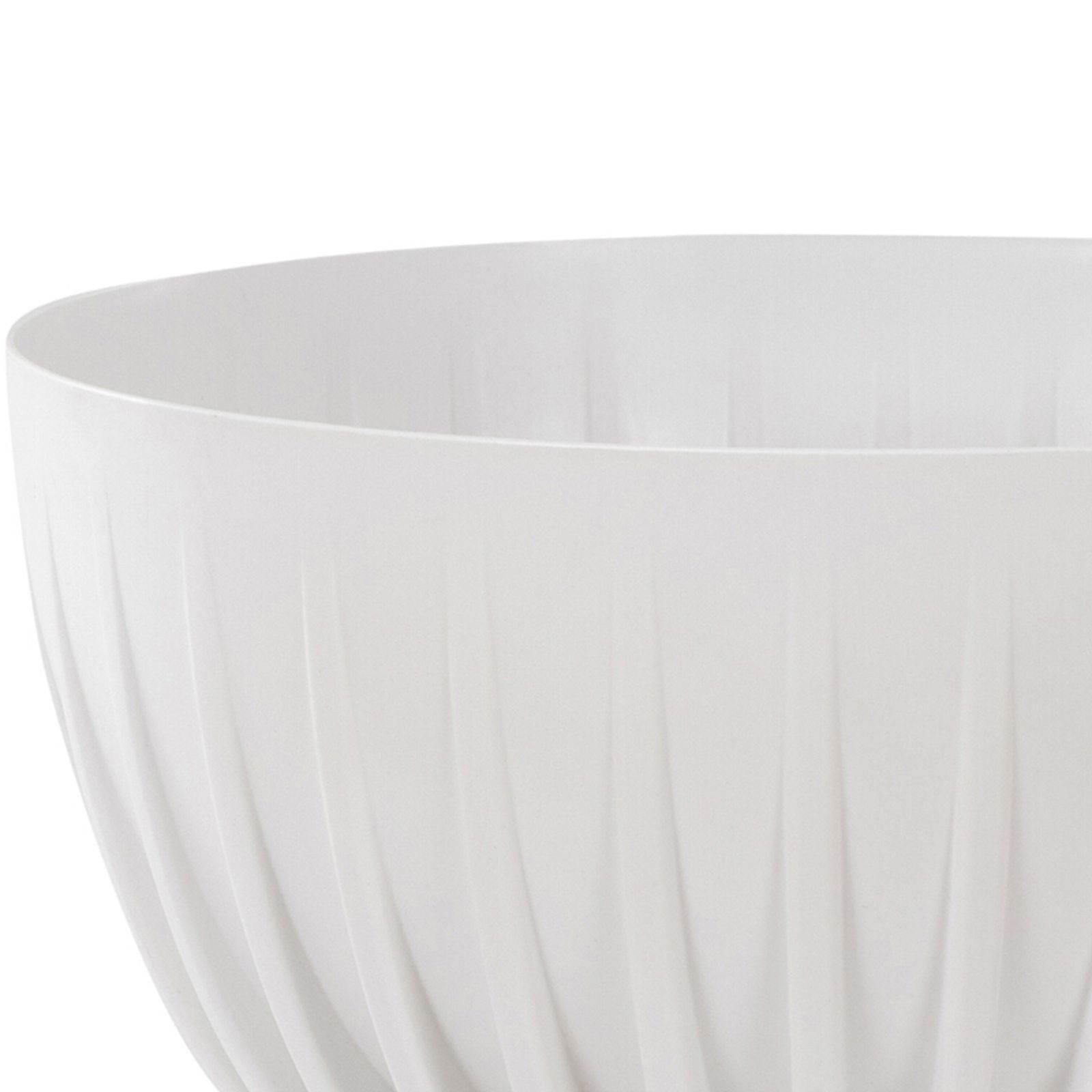 Siena Garden Pflanzschale Pflanzschale PALMA weiß 30 cm Kunststoff wetterfest UV-beständig