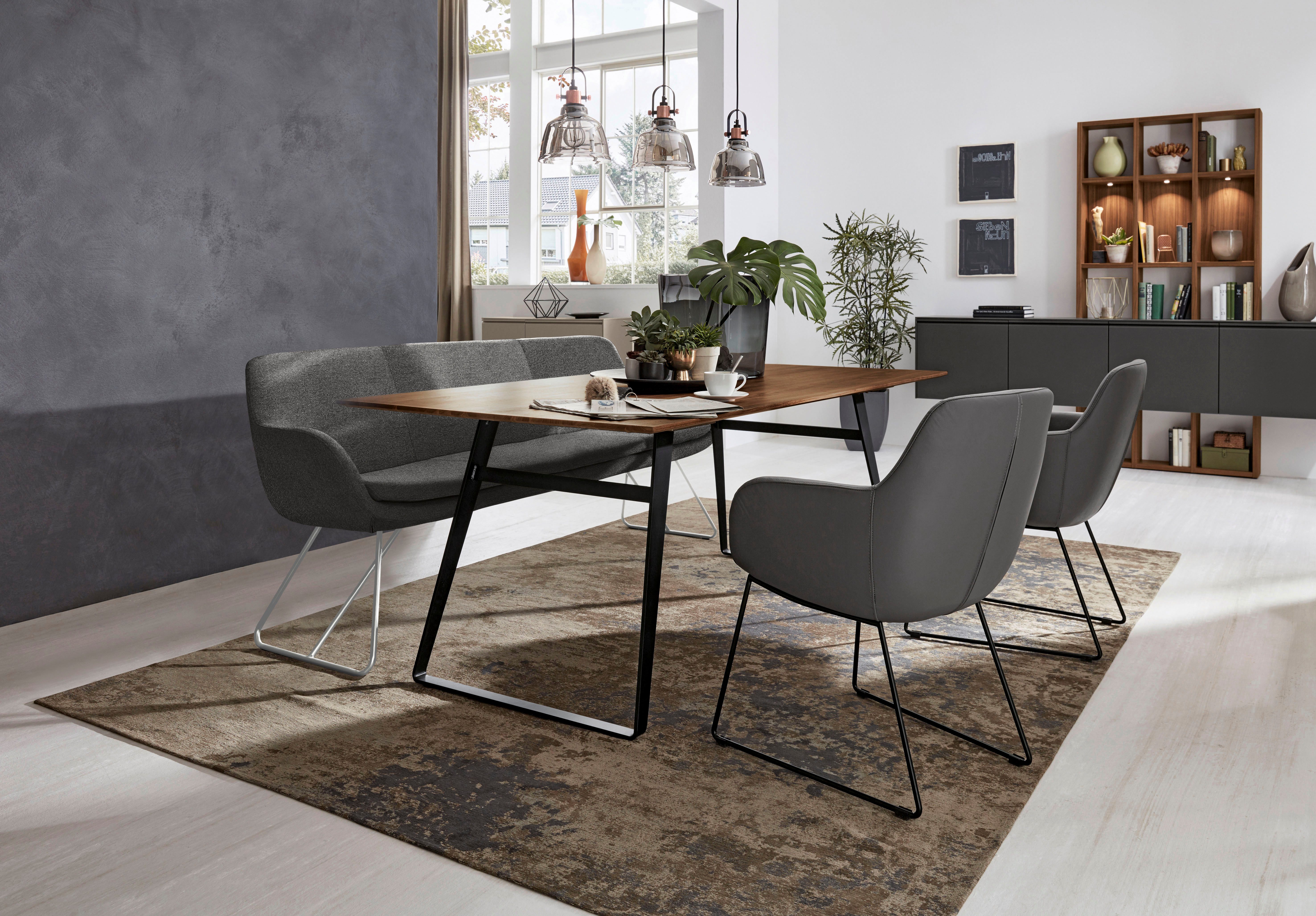 Musterring Essbank Tavia, Schlittengestell in drei Ausführungen, Breite 180, 200 oder 220 cm