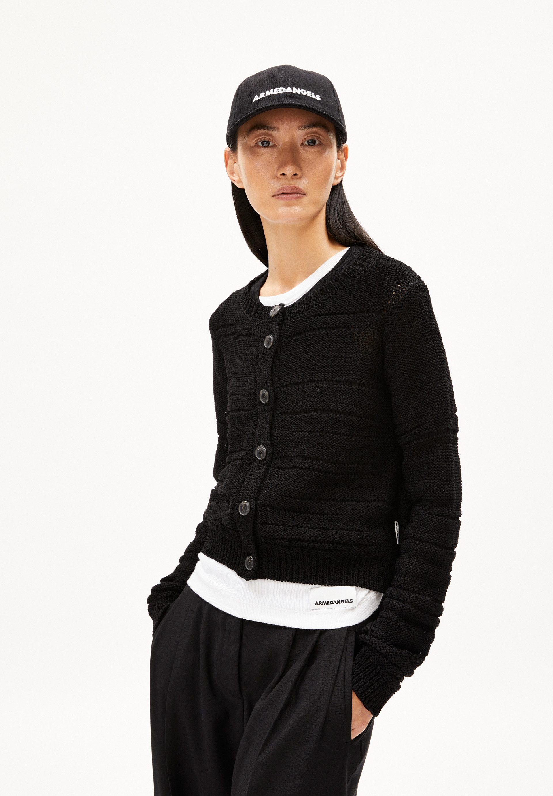 Armedangels Cardigan GILAAH Strickjacke aus Bio-Baumwolle günstig online kaufen