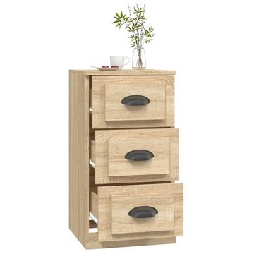 vidaXL Sideboard Sideboard Sonoma-Eiche 36x35,5x67,5 cm Holzwerkstoff (1 St)