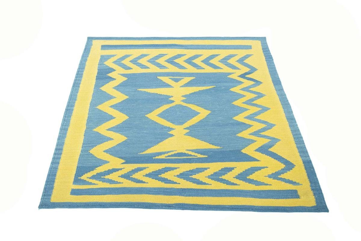 Orientteppich Kandou Design Höhe: rechteckig, 3 mm Fars Kelim 120x118 Nain Trading, Handgewebter Orientteppich,